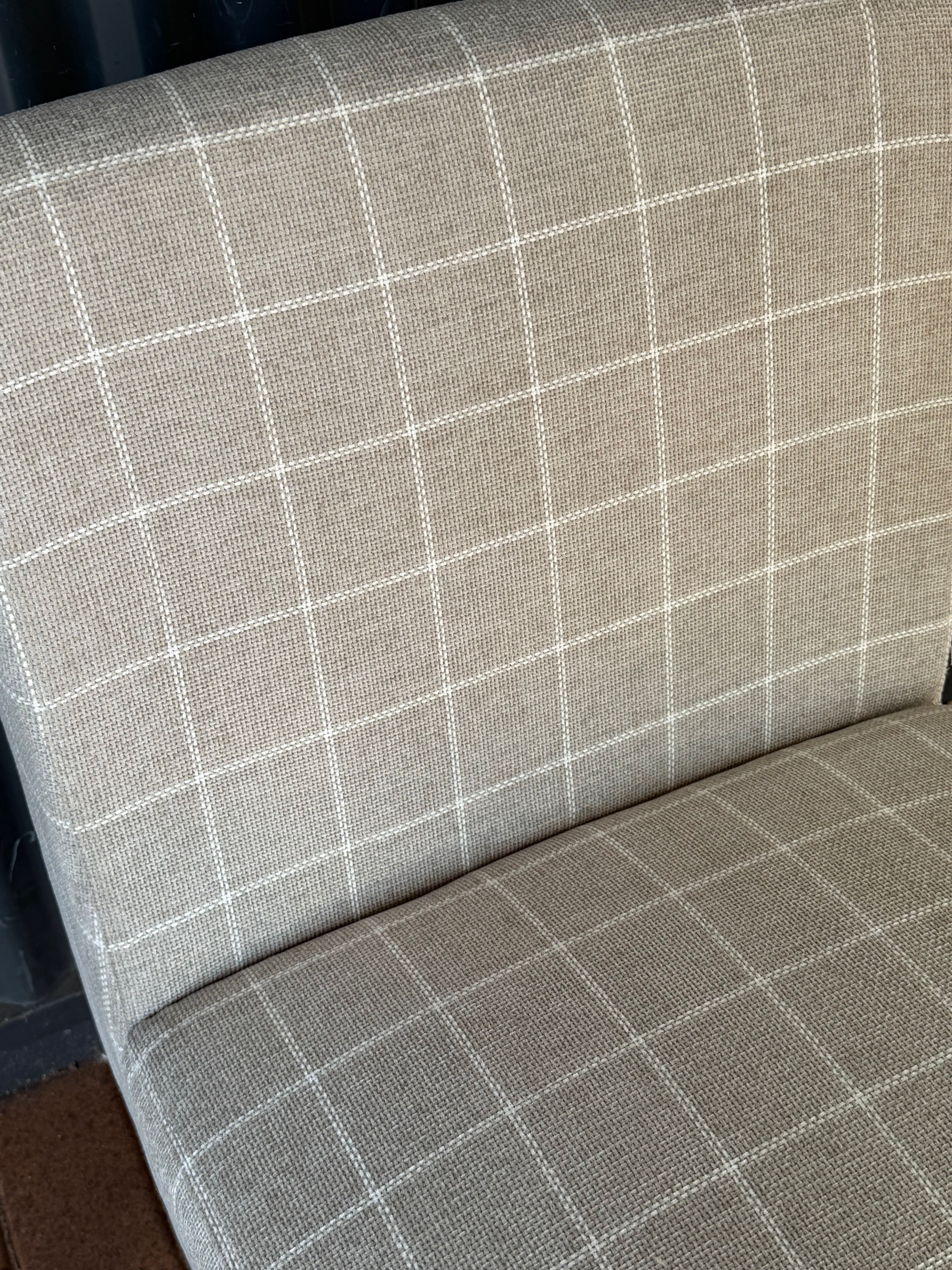 Haven & Space Berry CHAIRS Check Amare Upholsetered Chair