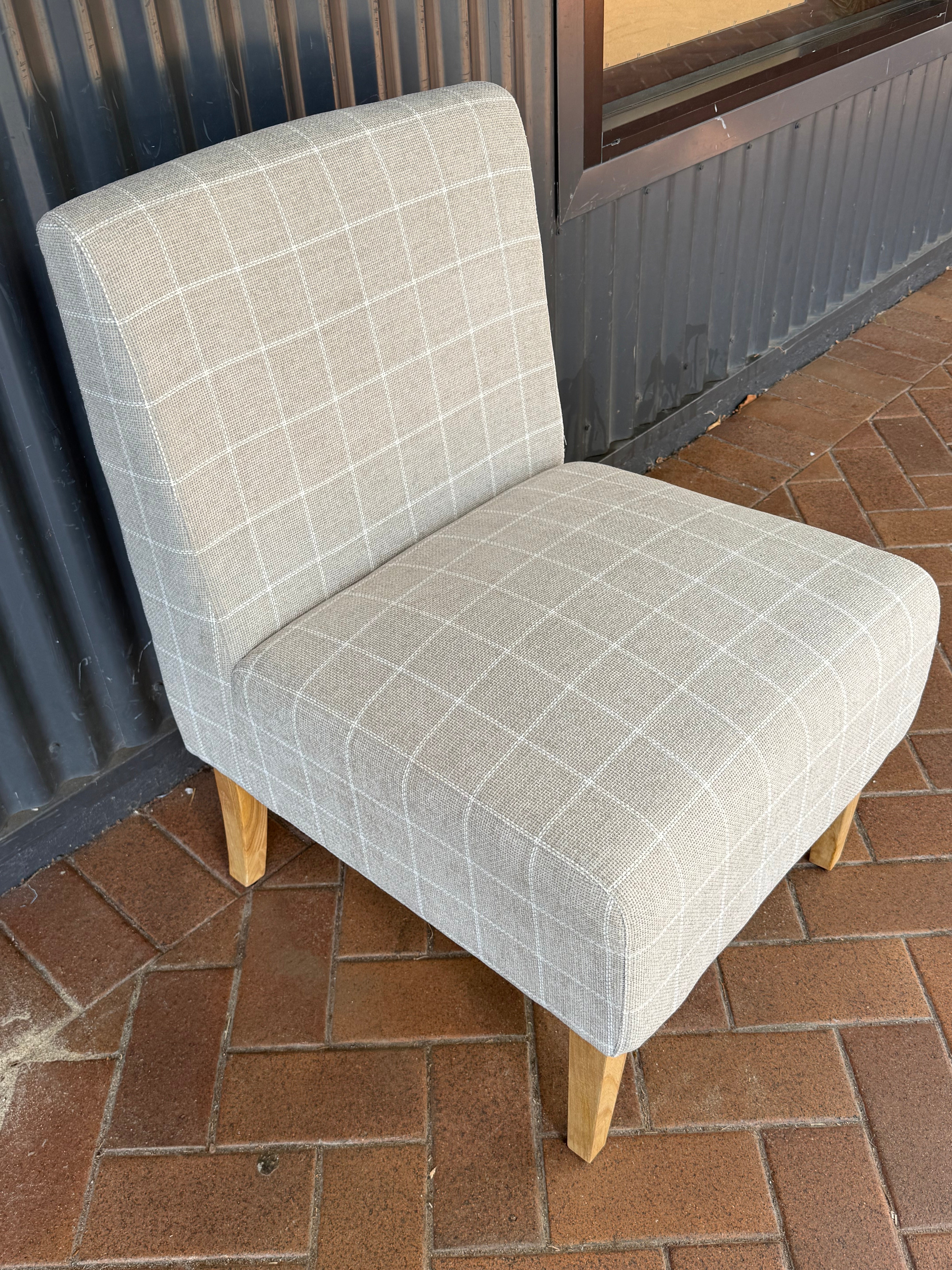 Haven & Space Berry CHAIRS Check Amare Upholsetered Chair