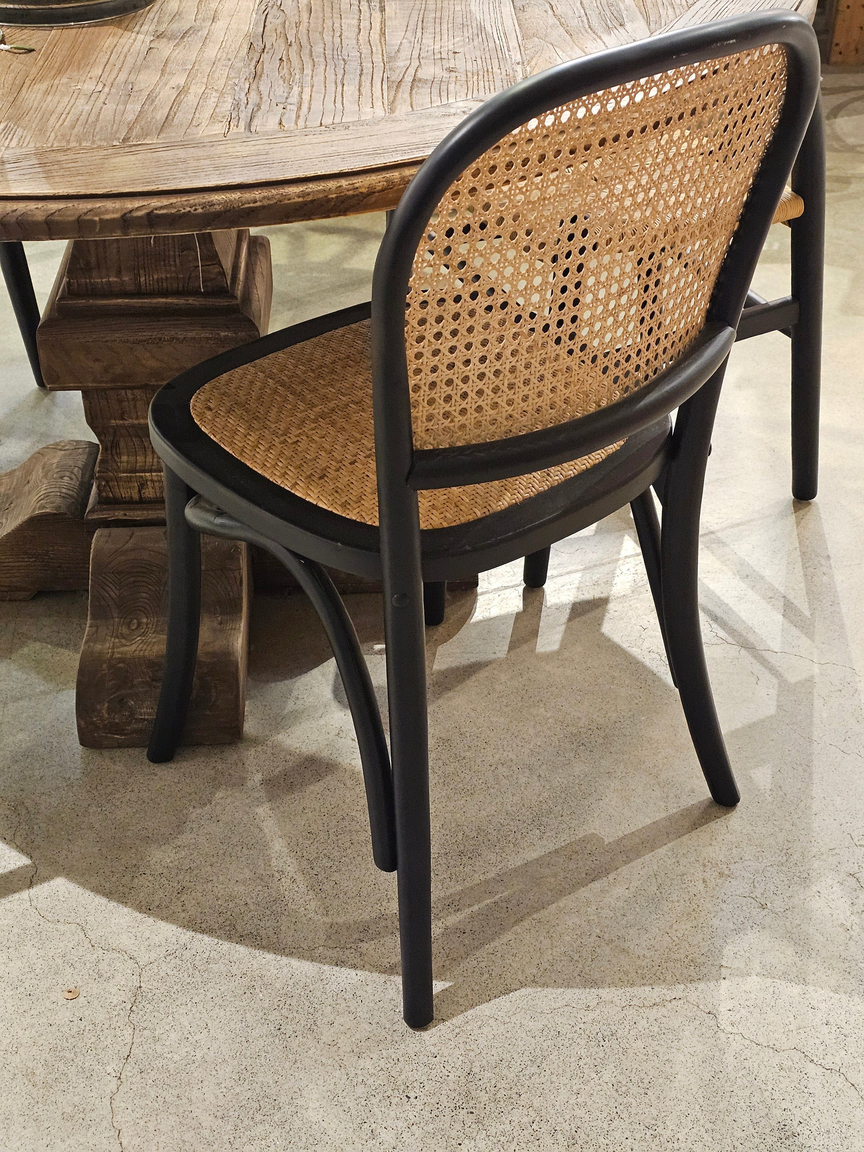 Haven & Space Berry CHAIRS Elanora Bentwood Rattan Dining Chair