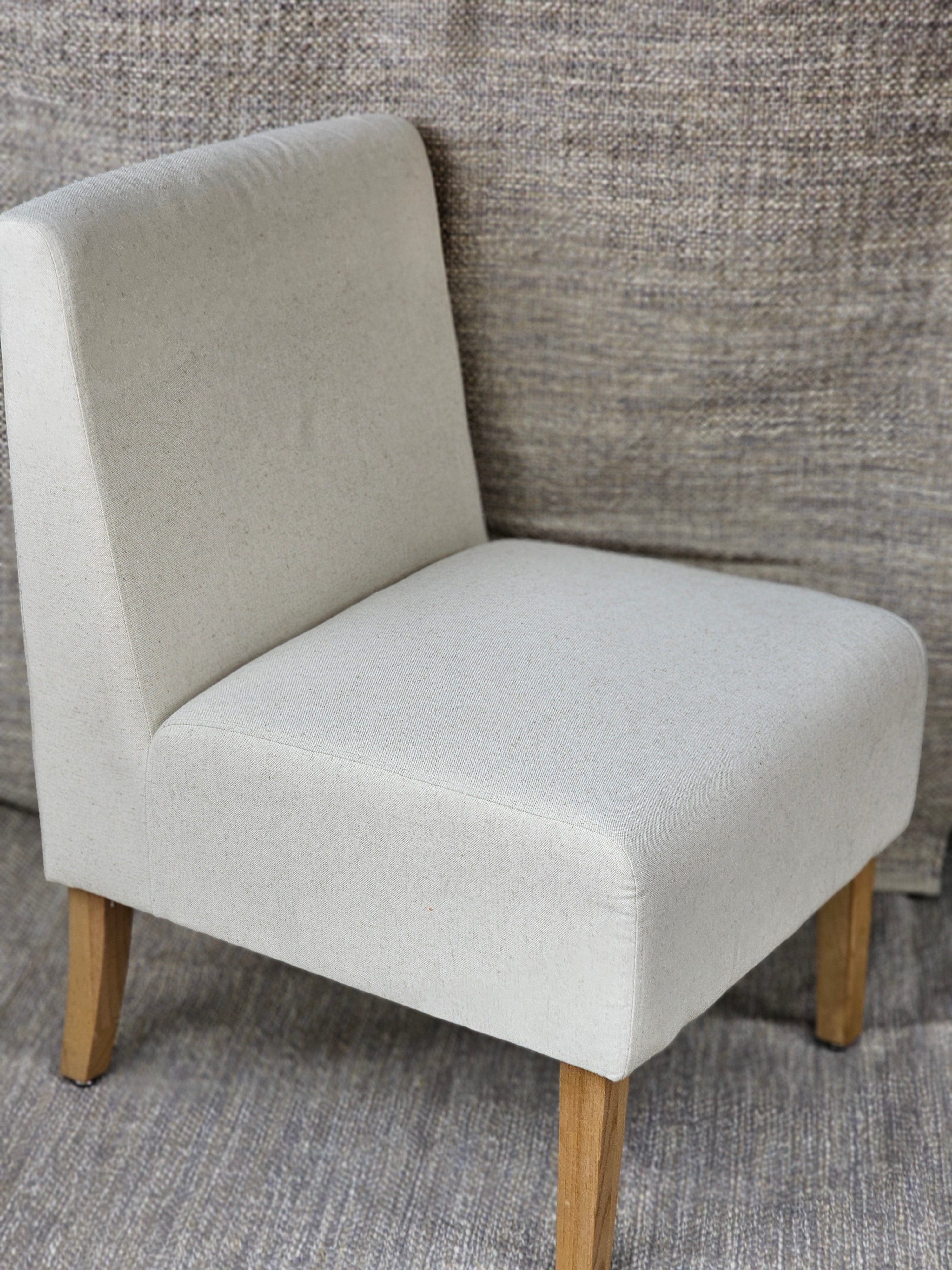 Haven & Space Berry CHAIRS Linen Dune Occasional Chair