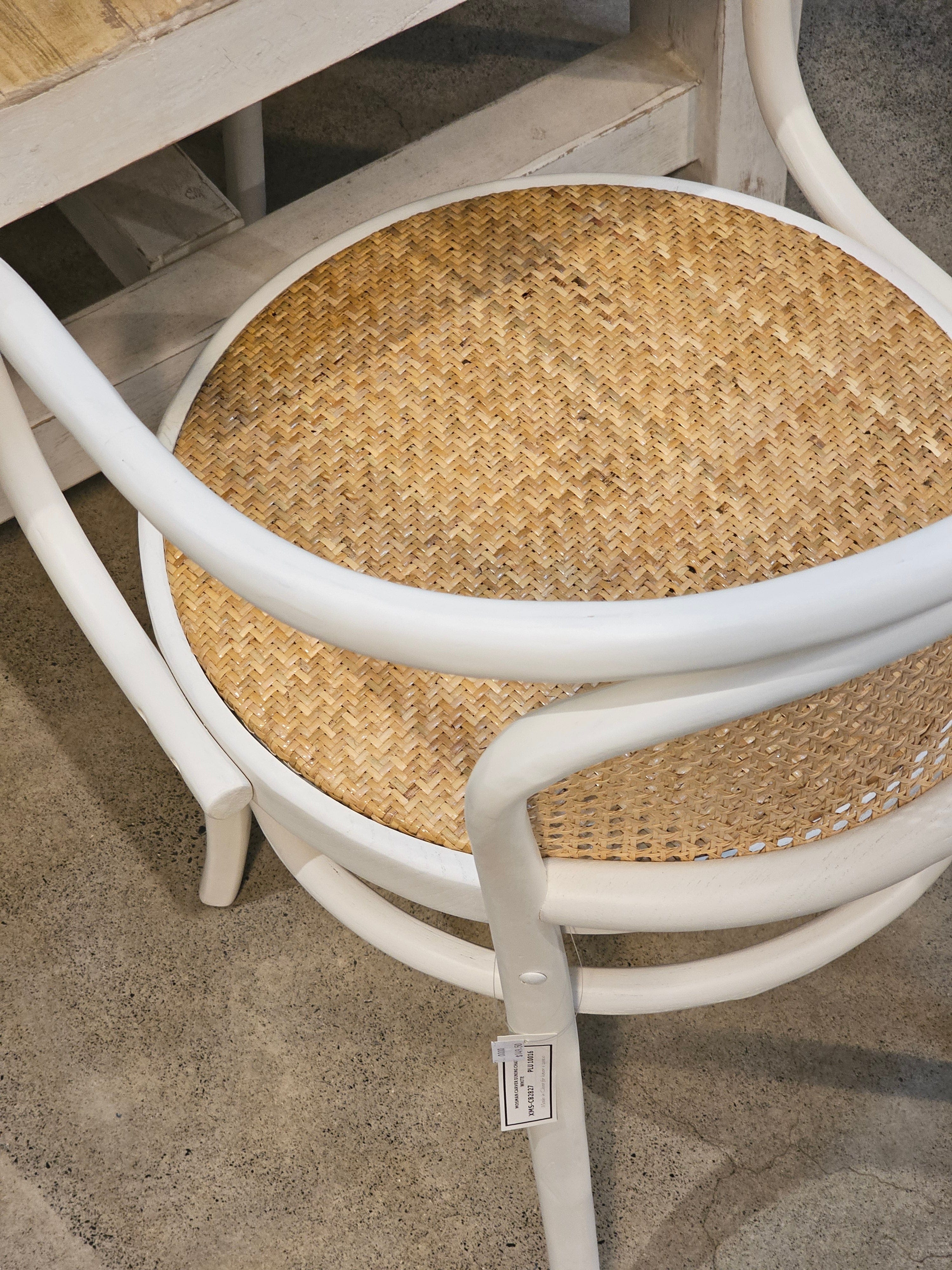 Haven & Space Berry CHAIRS Mosman Bentwood Rattan Carver Dining Chair