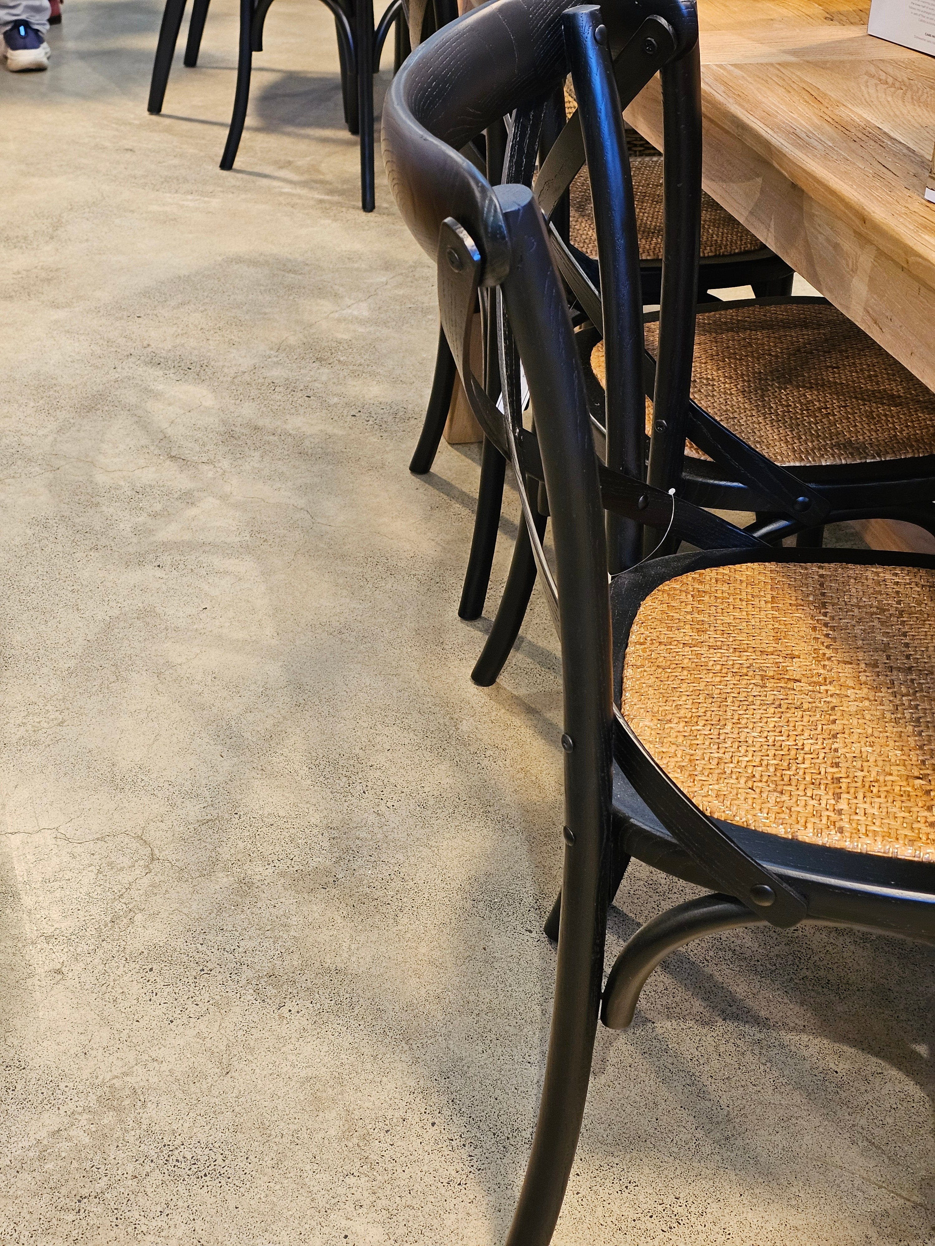 Haven & Space Berry CHAIRS Newport Crossback Dining Chair