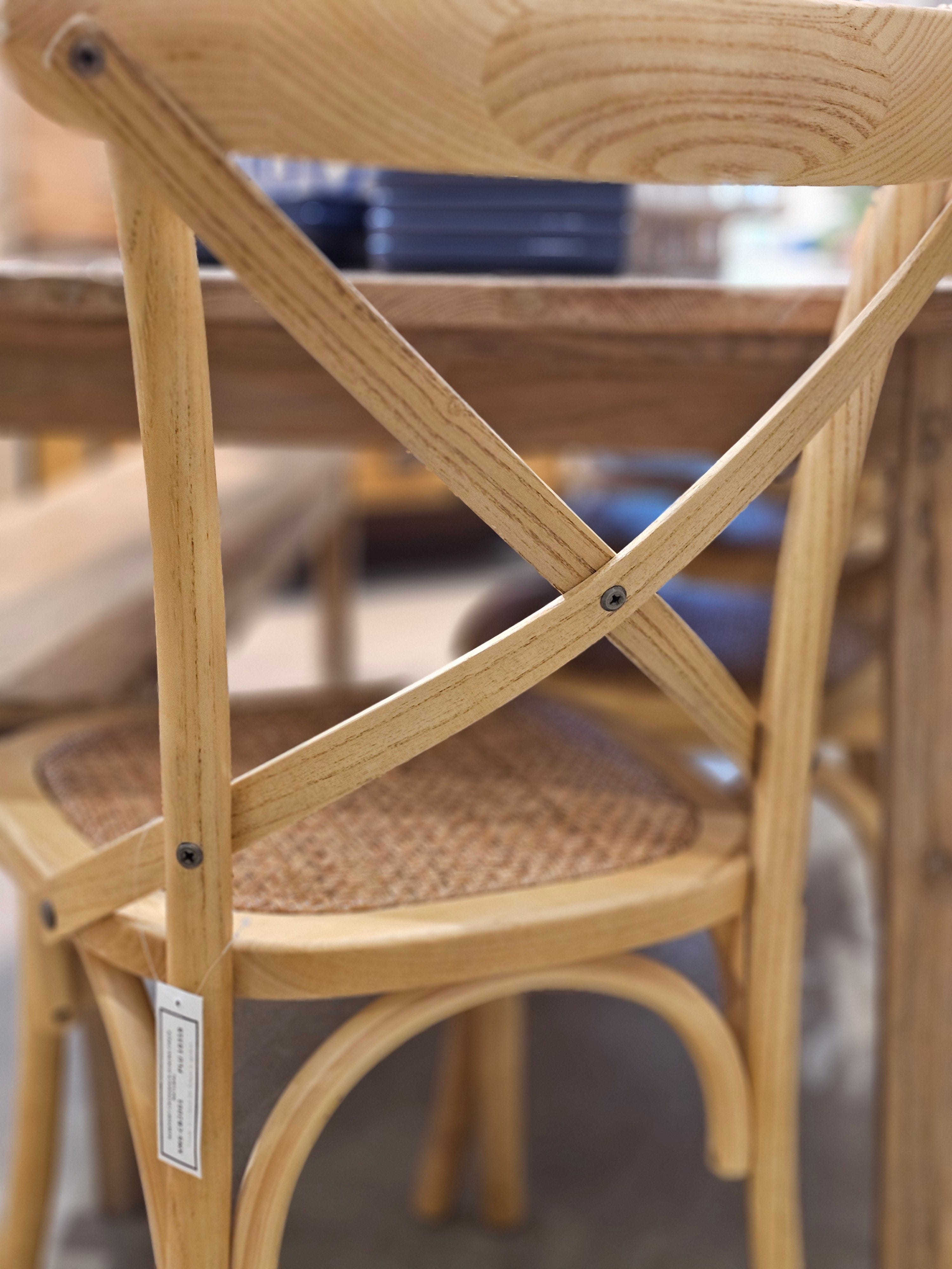 Haven & Space Berry CHAIRS Newport Crossback Dining Chair