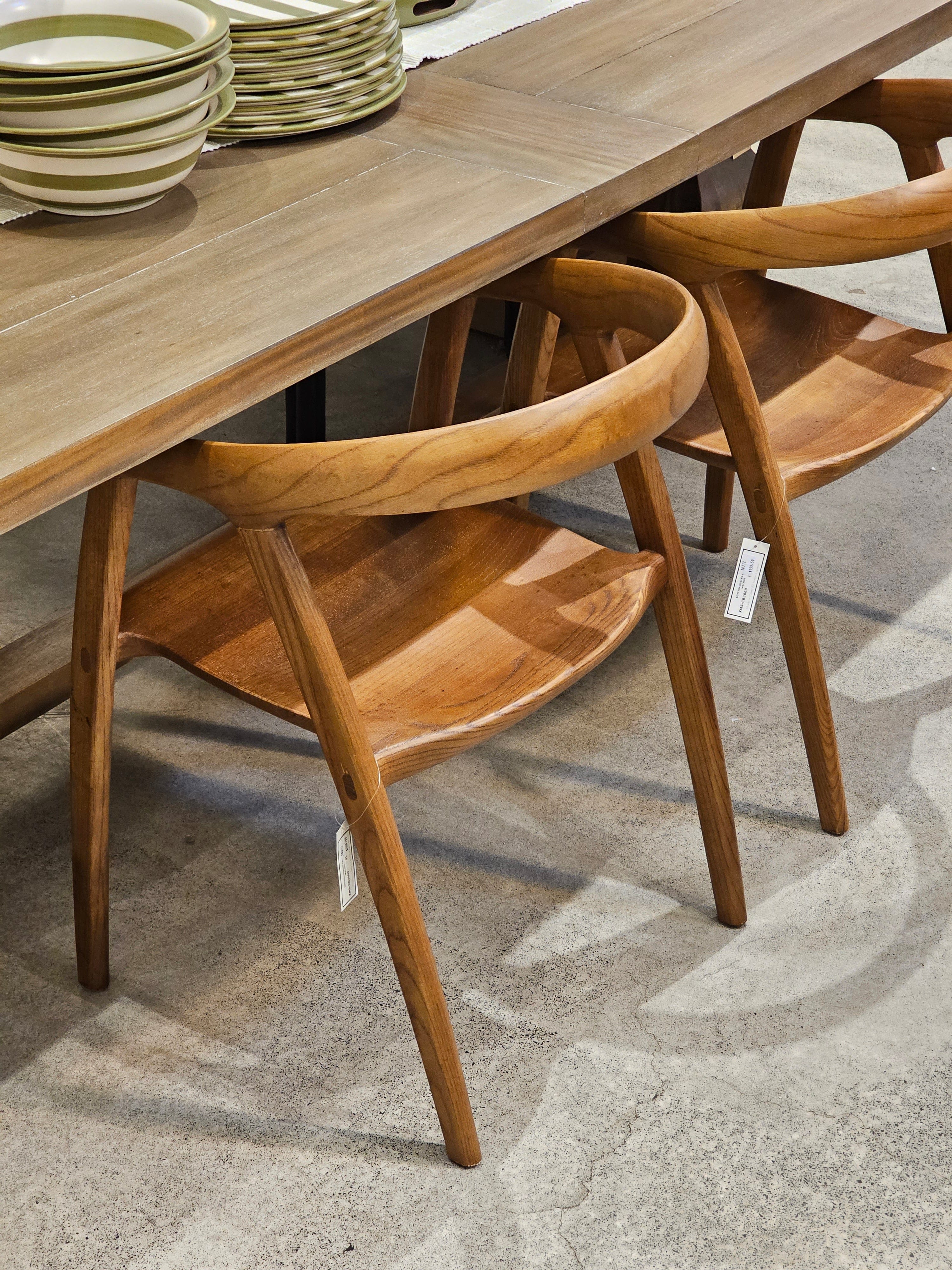 Haven & Space Berry CHAIRS Walnut Bottega Dining Chair