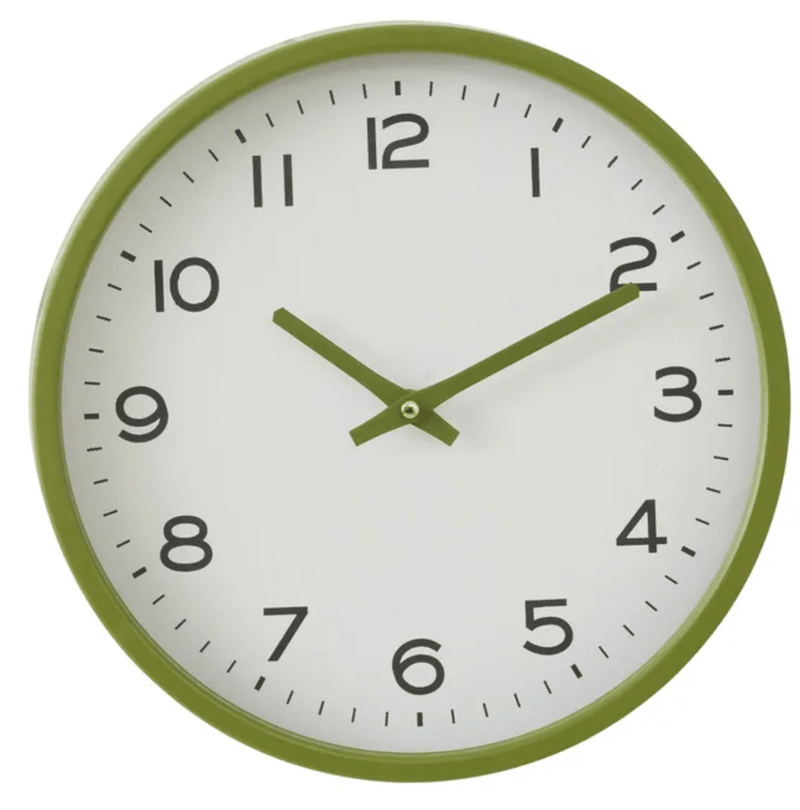 Haven & Space Berry Clock Cooper Metal Clock