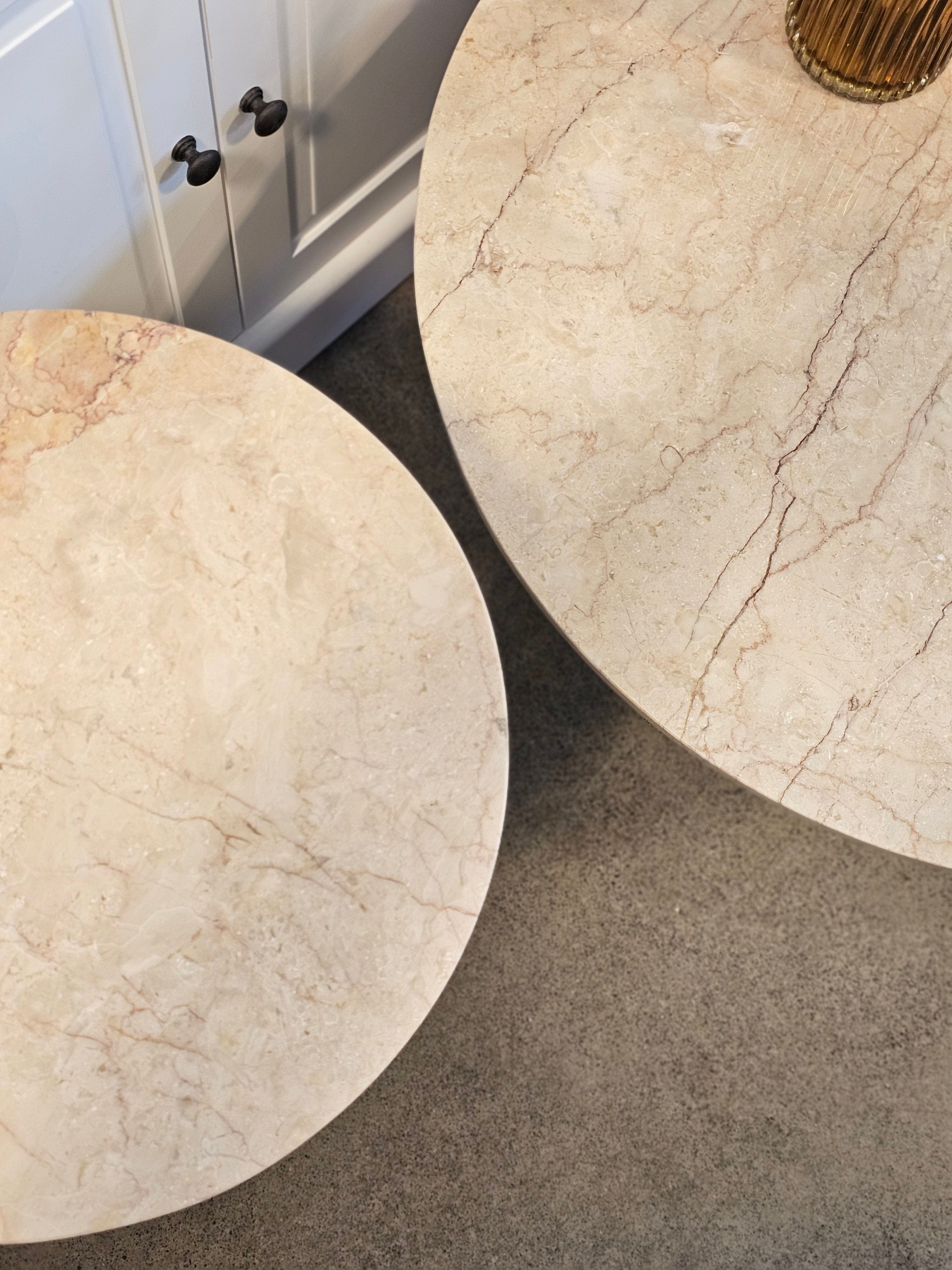 Haven & Space Berry COFFEE TABLE 75x40CM Akala Marble Coffee Table