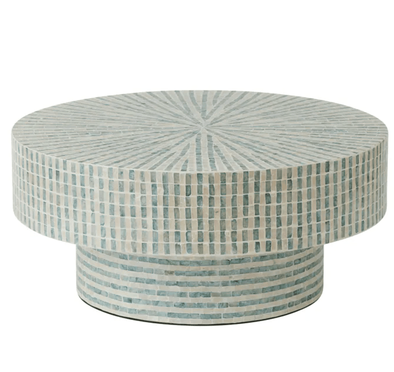 Haven & Space Berry COFFEE TABLE Bari Inlay Coffee Table