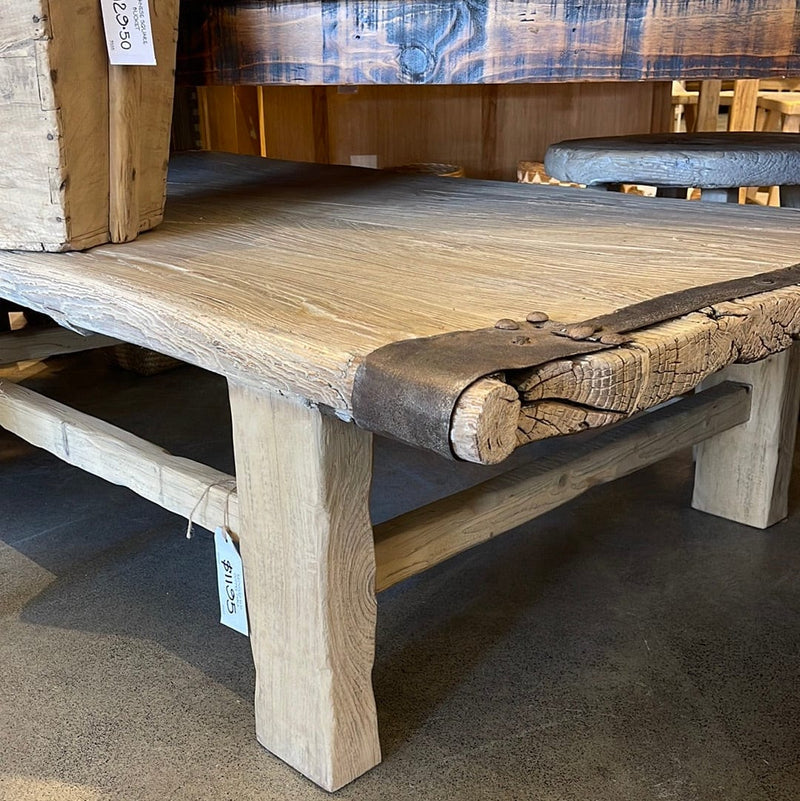 Haven & Space Berry COFFEE TABLE Recycled Elm Bodhi Chinese Antique Coffee Table