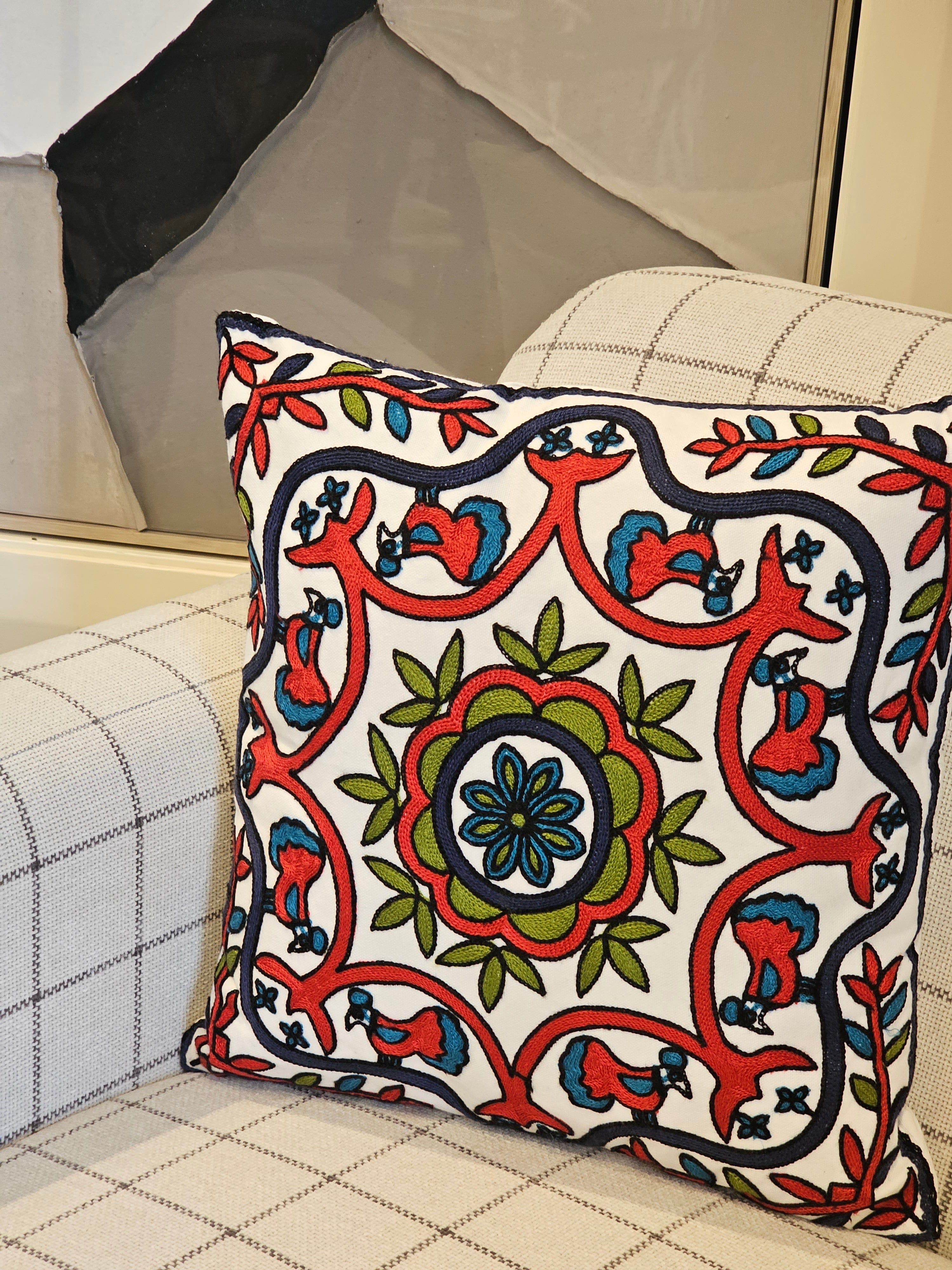 Haven & Space Berry CUSHIONS 45x45CM / Multi Rene Cushion