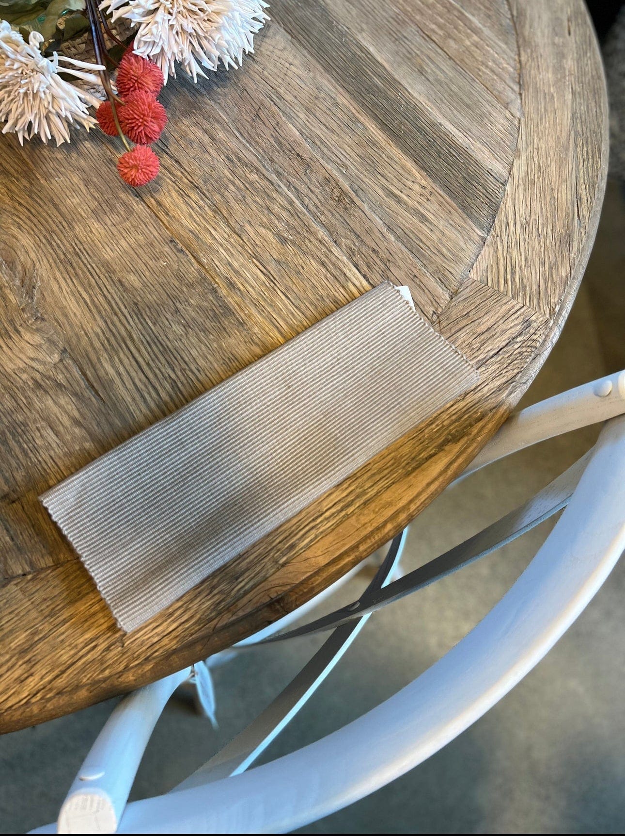 Haven & Space Berry DINING TABLES 140CM / Pine Base Louis Reclaimed Oak Dining Table