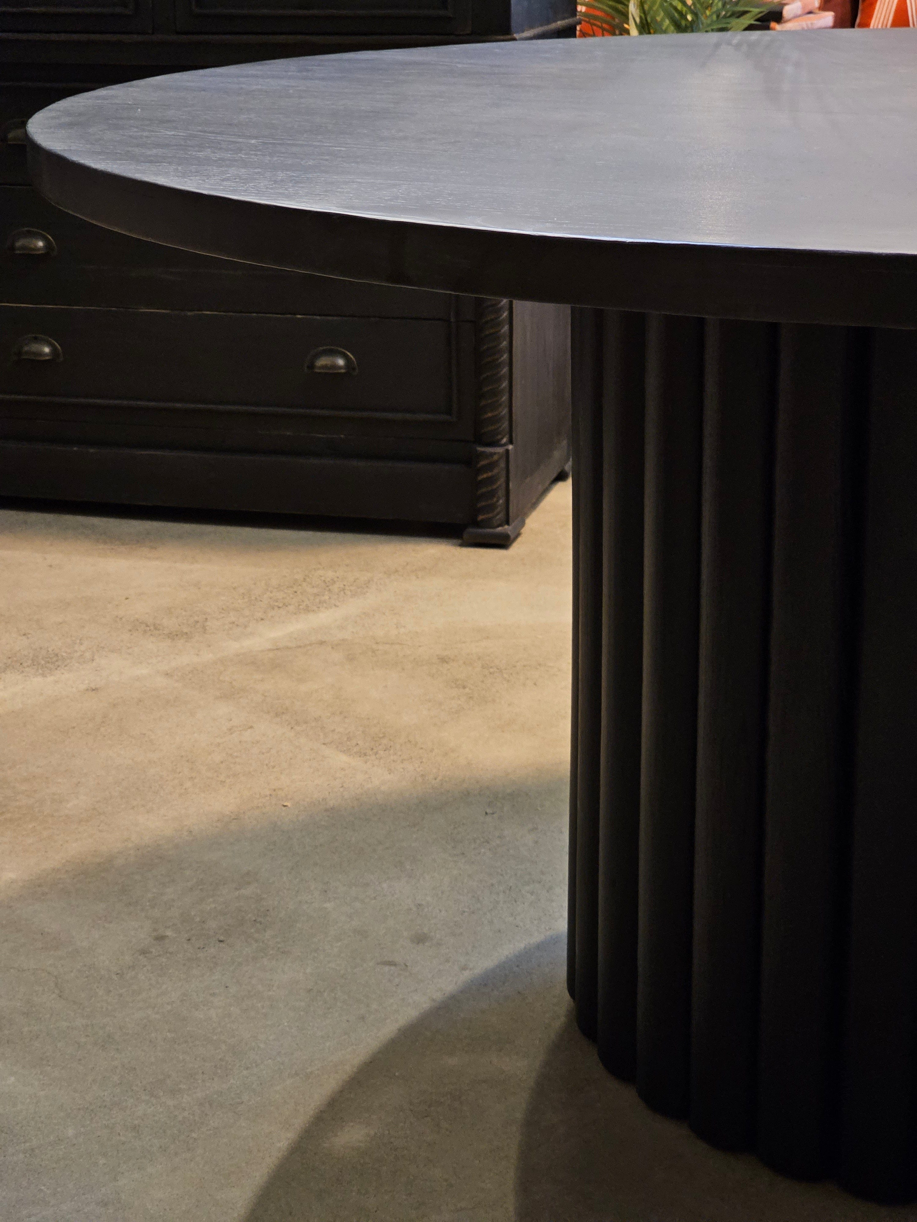 Haven & Space Berry DINING TABLES 155x76CMH / Midnight Jervis Dining Table