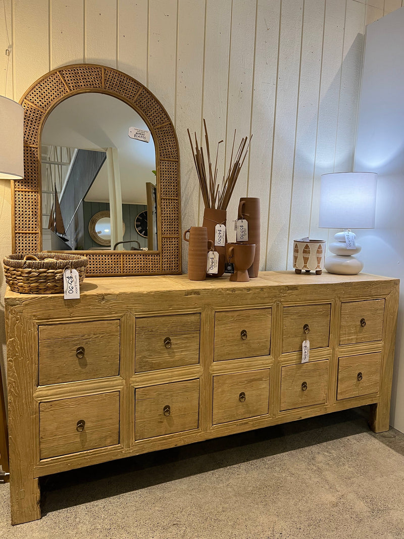 Haven & Space Berry Dover Ten drawer Sideboard