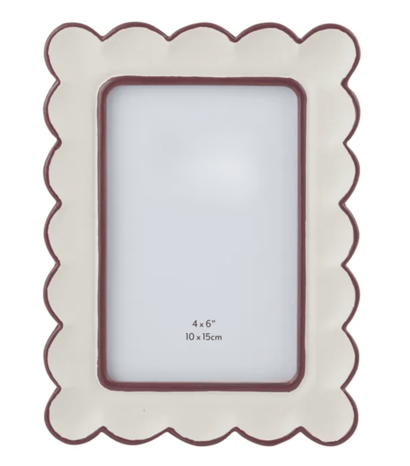 Haven & Space Berry FRAMES 4x6 Ana Resin Photo Frame