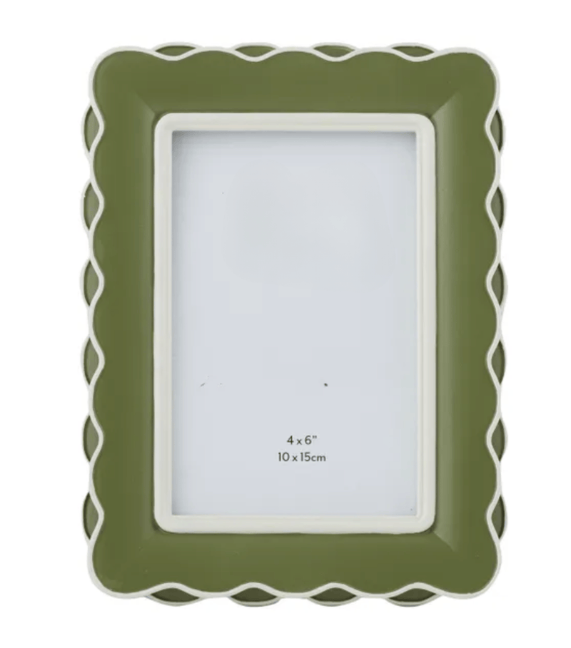 Haven & Space Berry FRAMES 4x6 Payton Resin Photo Frame