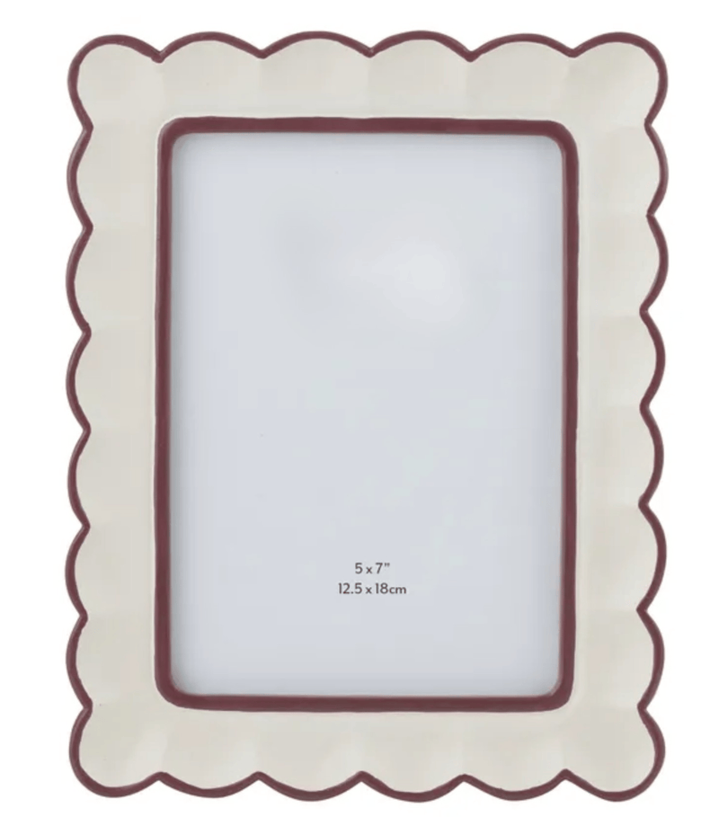 Haven & Space Berry FRAMES 5x7 Ana Resin Photo Frame