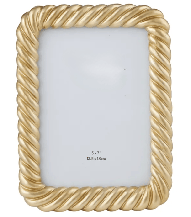 Haven & Space Berry FRAMES 5x7 Blake Resin Photo Frame