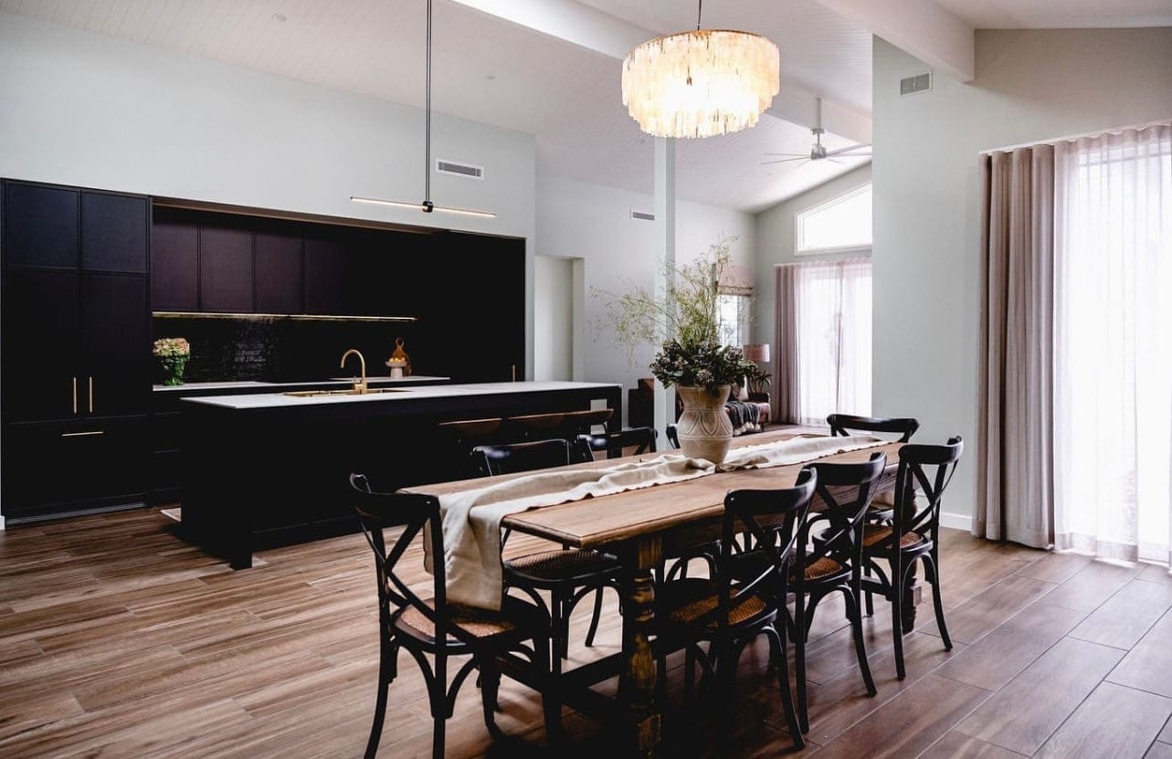 Haven & Space Berry FURNITURE Cross Back Dining Chair