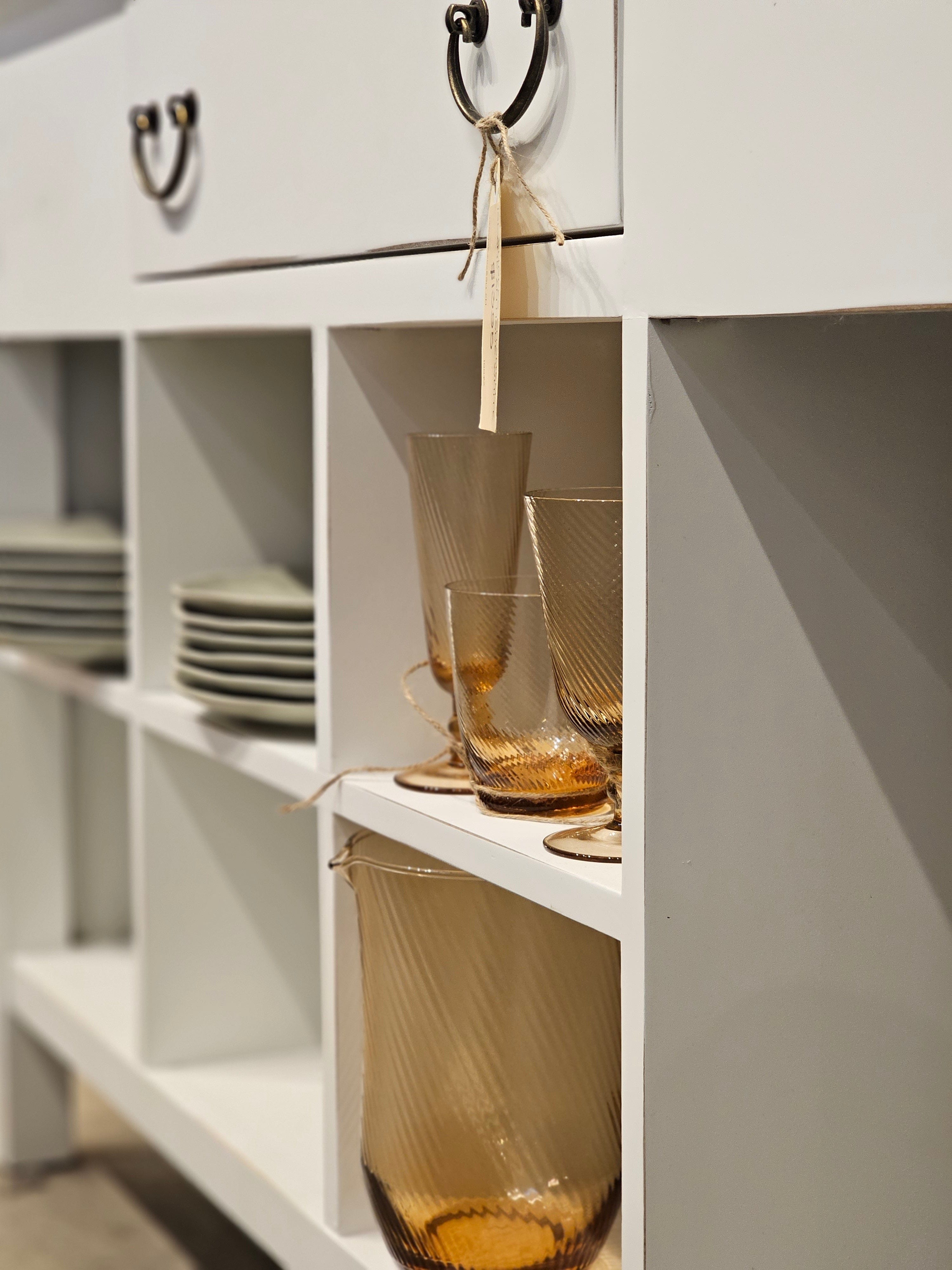 Haven & Space Berry FURNITURE Rhodes Kitchen Island