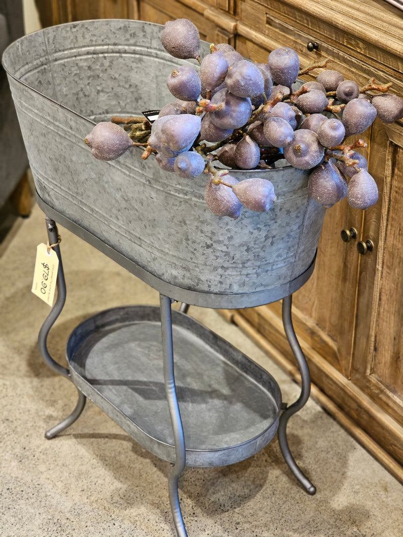 Haven & Space Berry GAL/TINWARE Coolangatta Planter Bucket