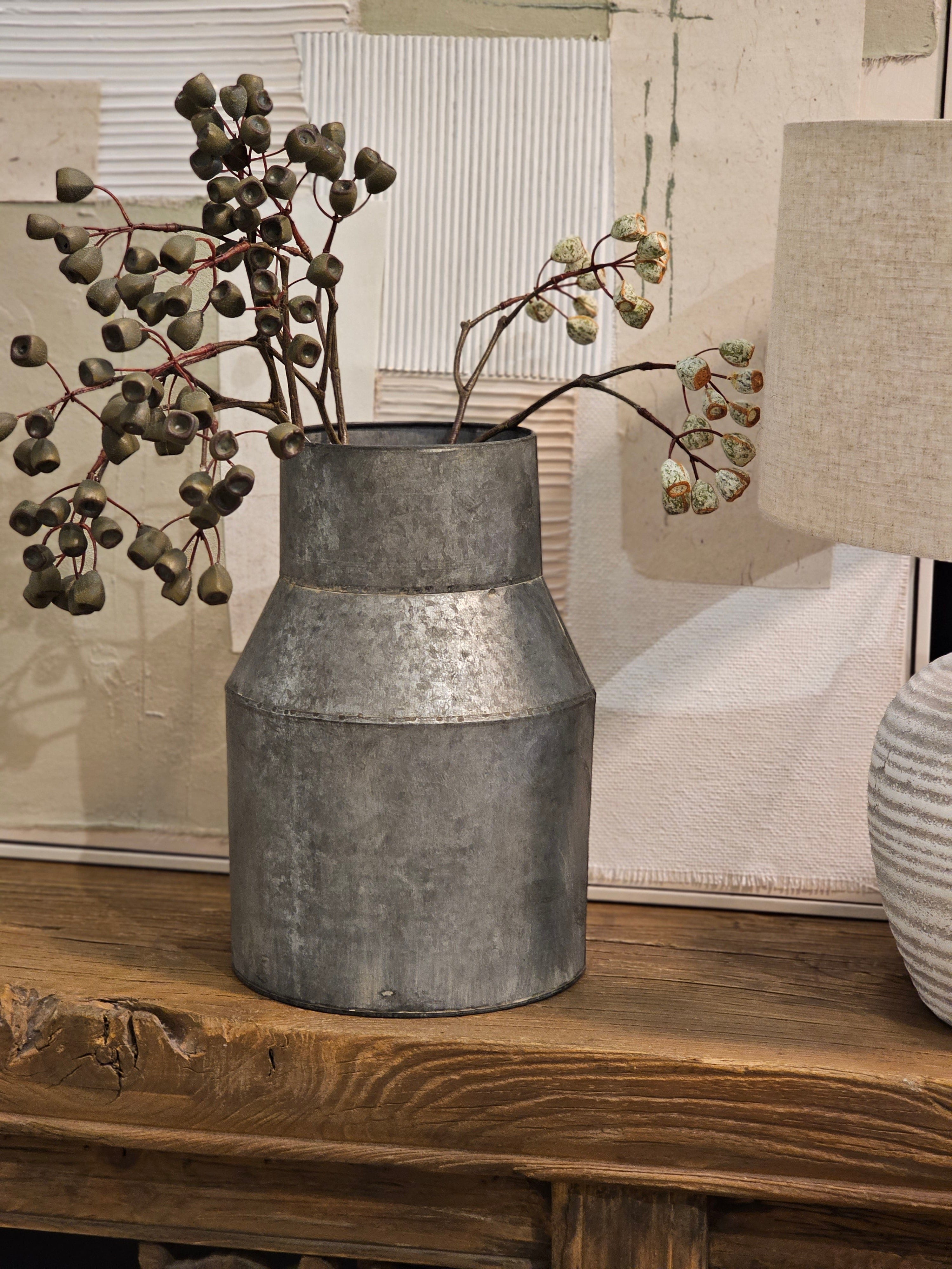 Haven & Space Berry GAL/TINWARE Huntingdale Milk Tin