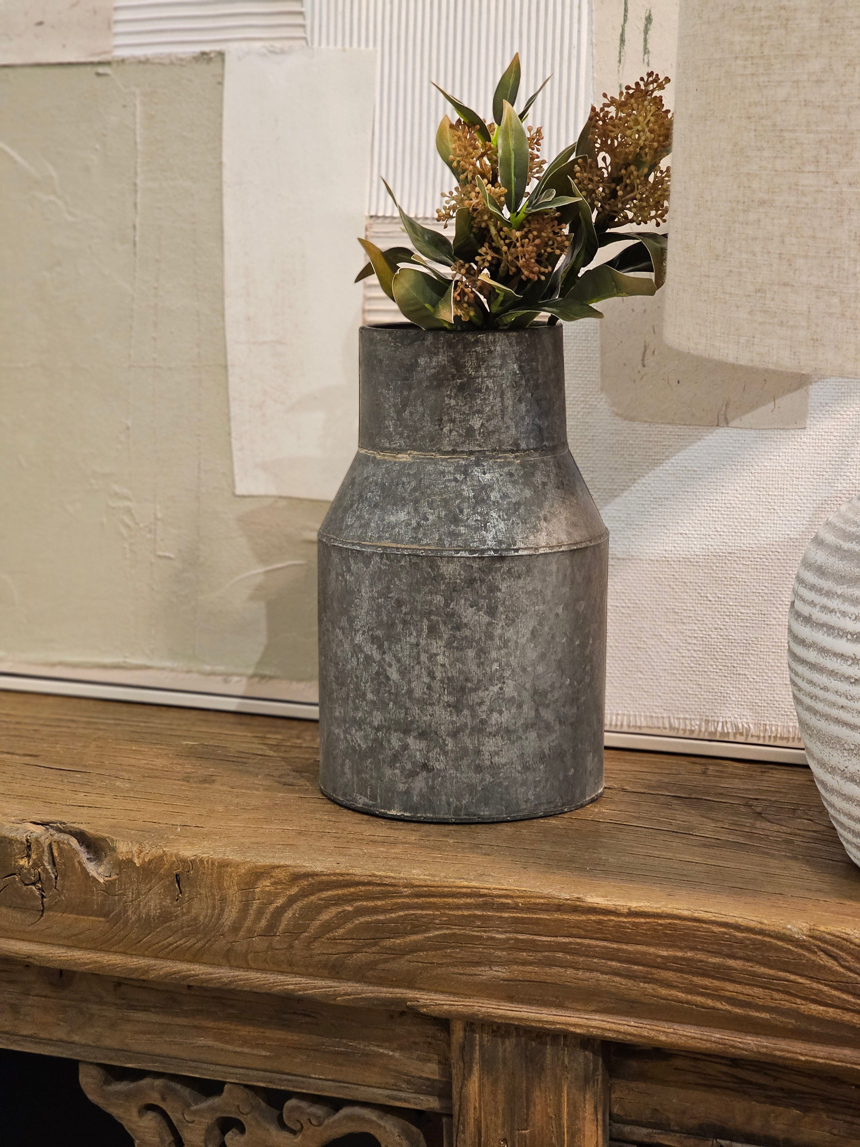 Haven & Space Berry GAL/TINWARE Huntingdale Milk Tin