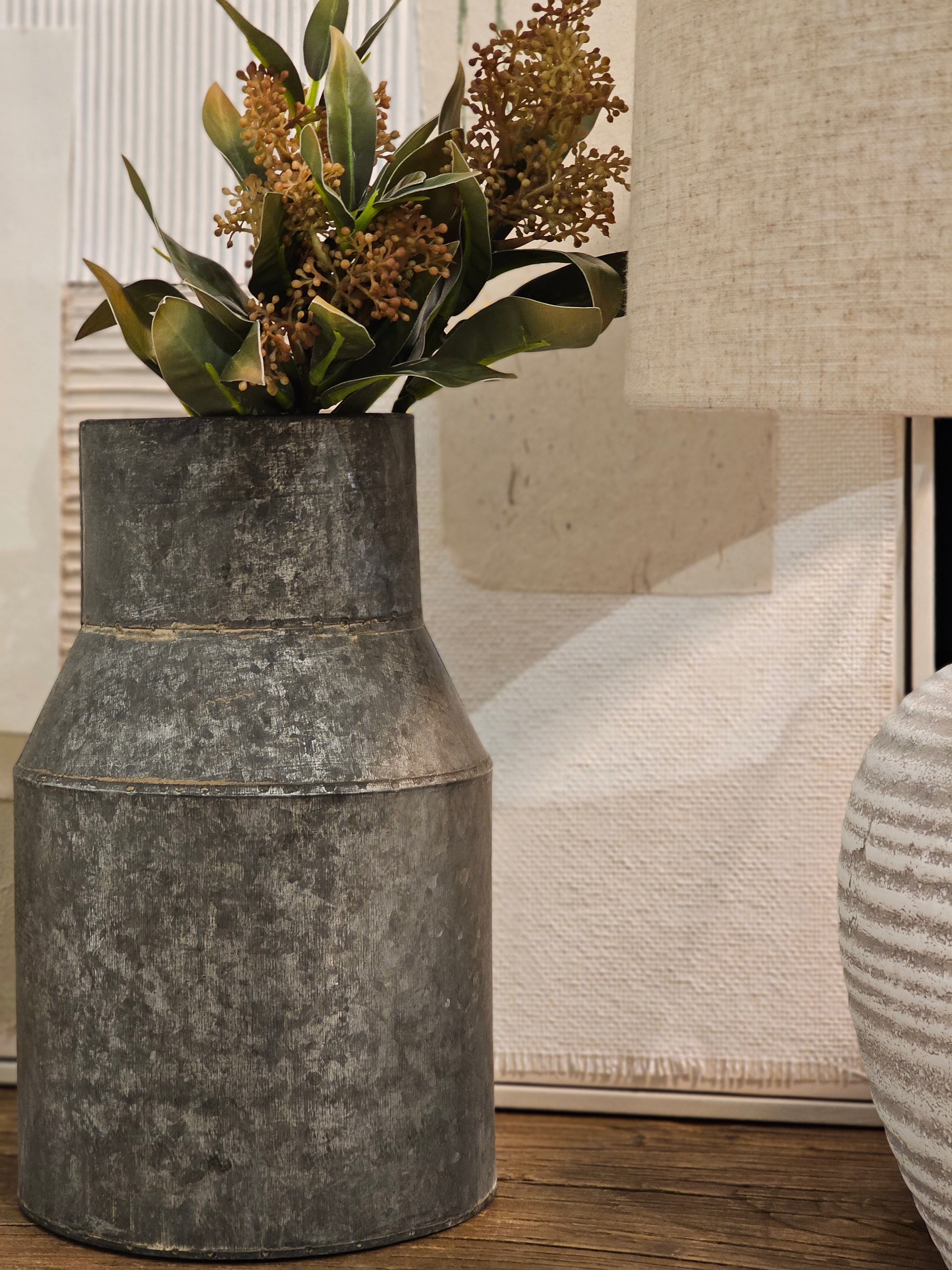 Haven & Space Berry GAL/TINWARE Huntingdale Milk Tin