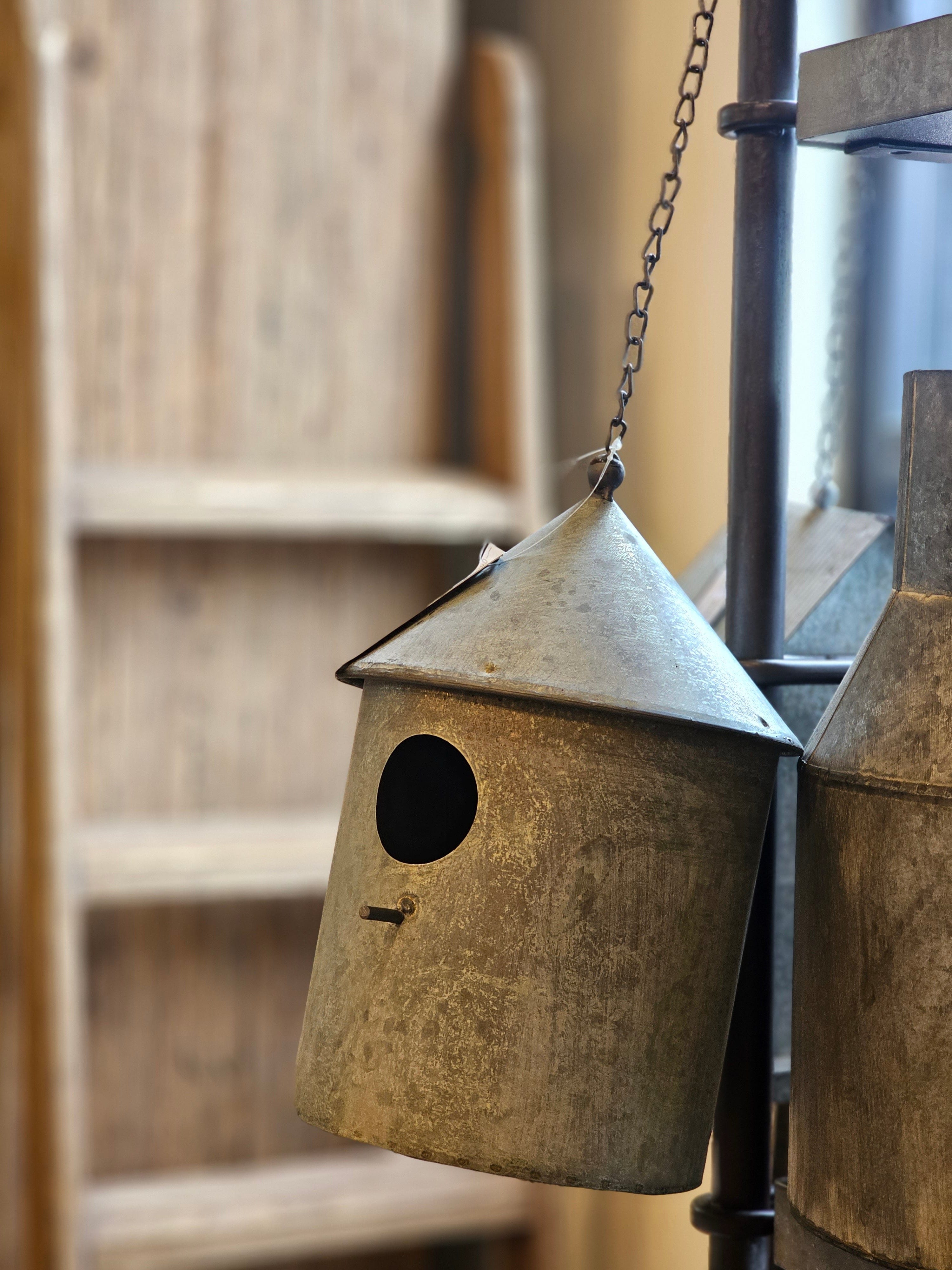 Haven & Space Berry GAL/TINWARE Tetsugaku Bird House
