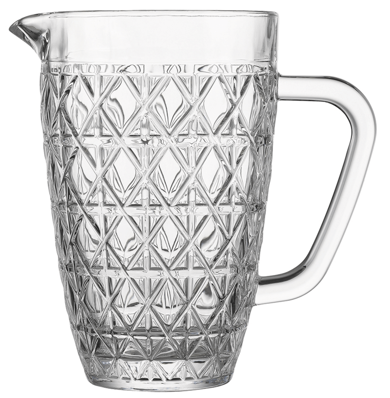 Haven & Space Berry GLASSWARE 1.5L / Clear Rattan Jug