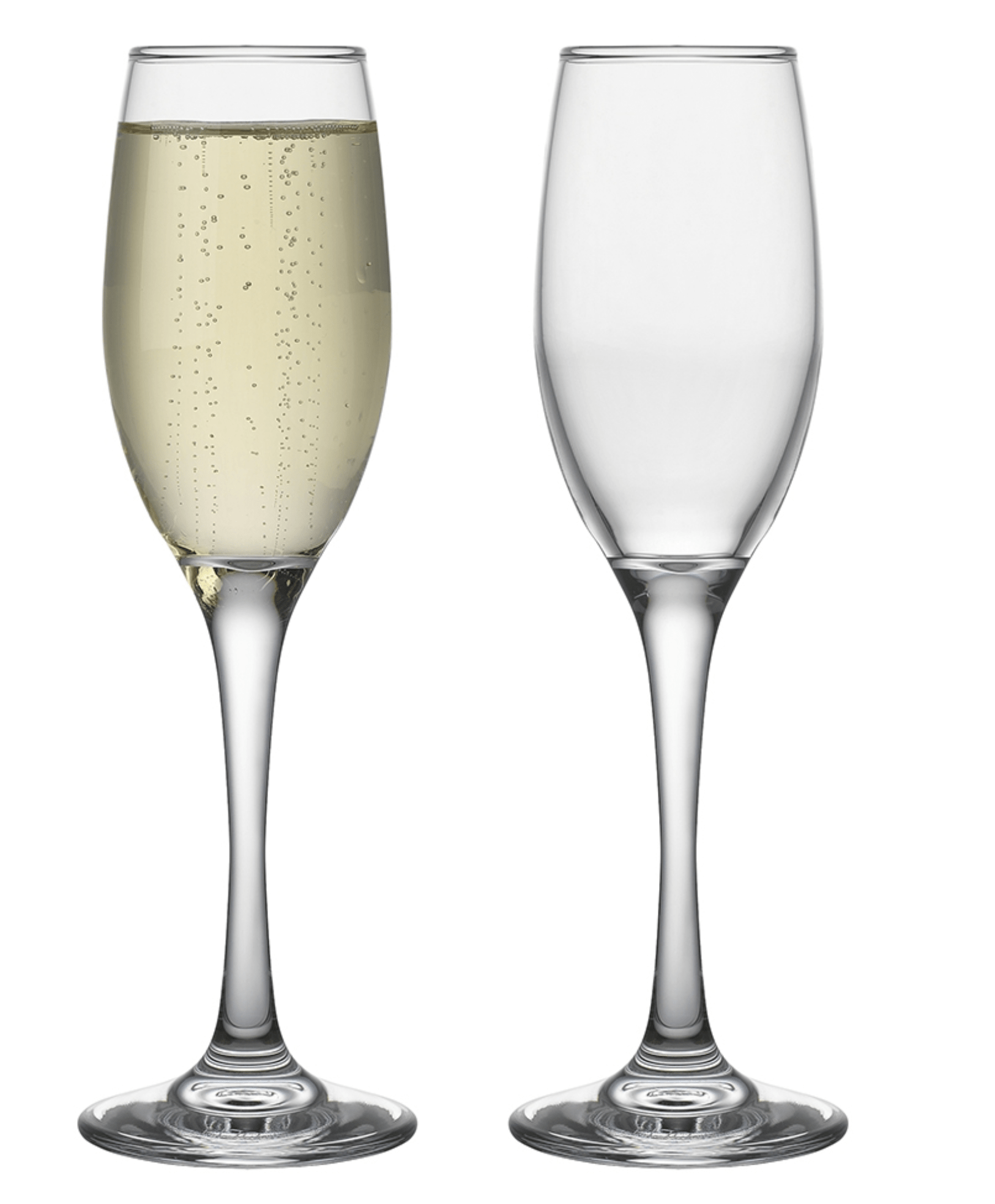 Haven & Space Berry GLASSWARE 180ml Harvest S/6 Flutes