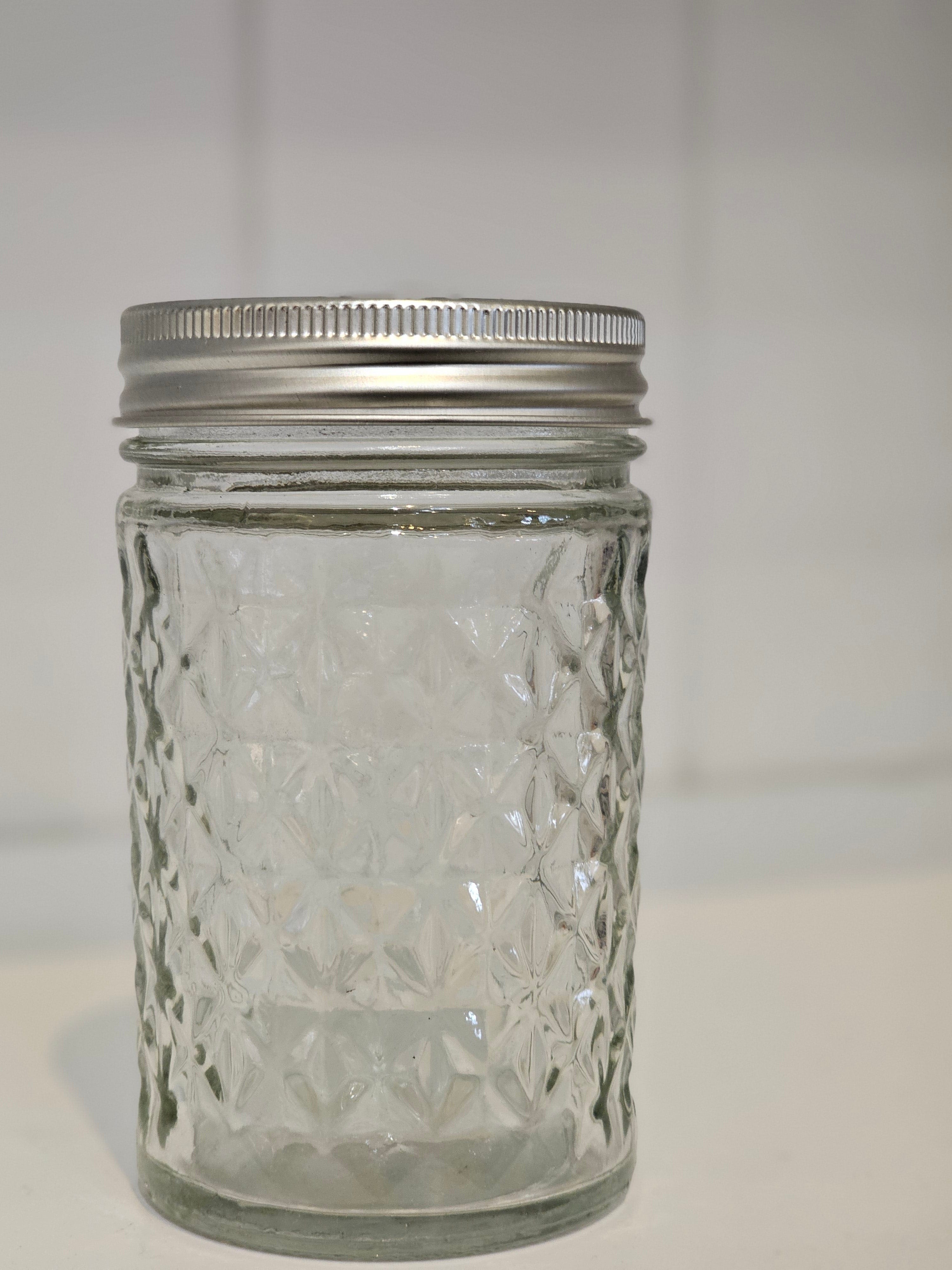 Haven & Space Berry GLASSWARE 280ml / Clear Glass Jam Jar