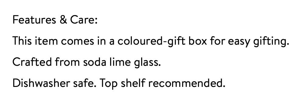 Haven & Space Berry GLASSWARE 435ml Harvest S/6 Red Wine Glass