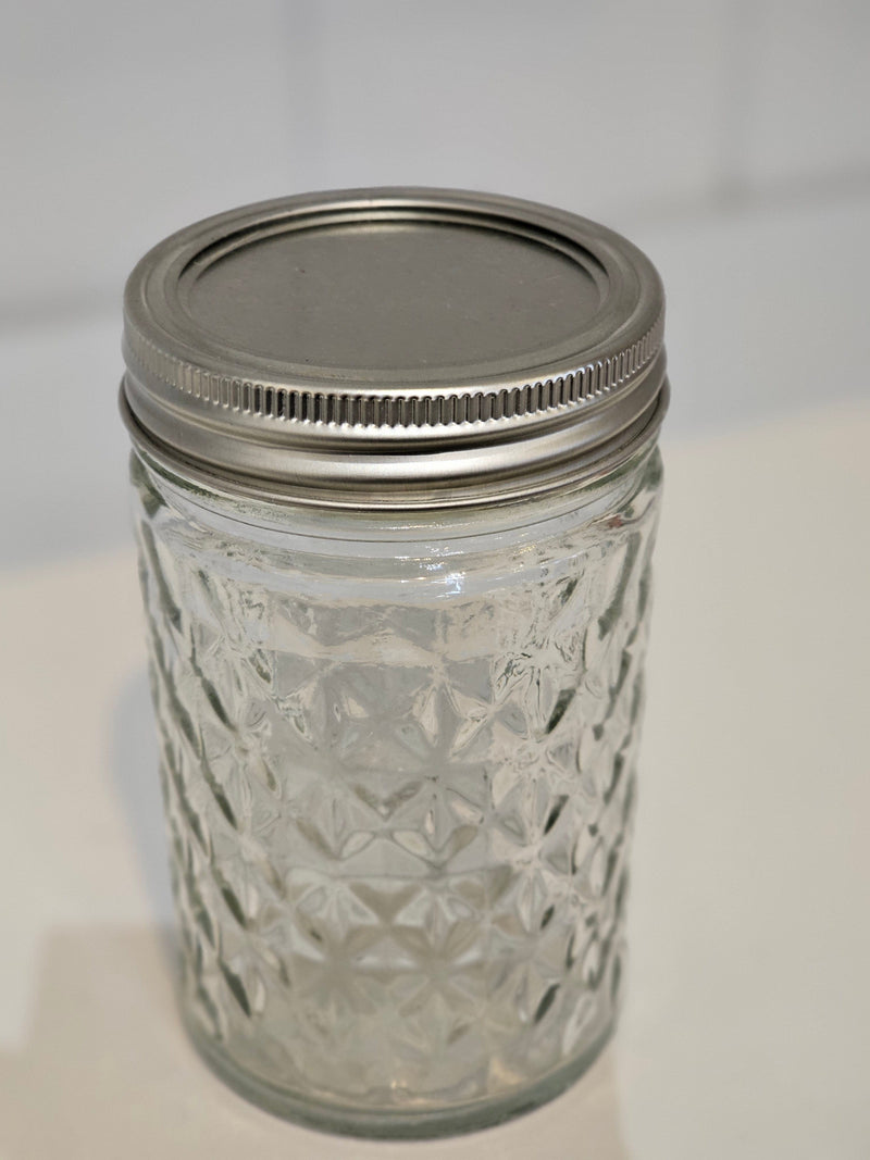 Haven & Space Berry GLASSWARE Glass Jam Jar