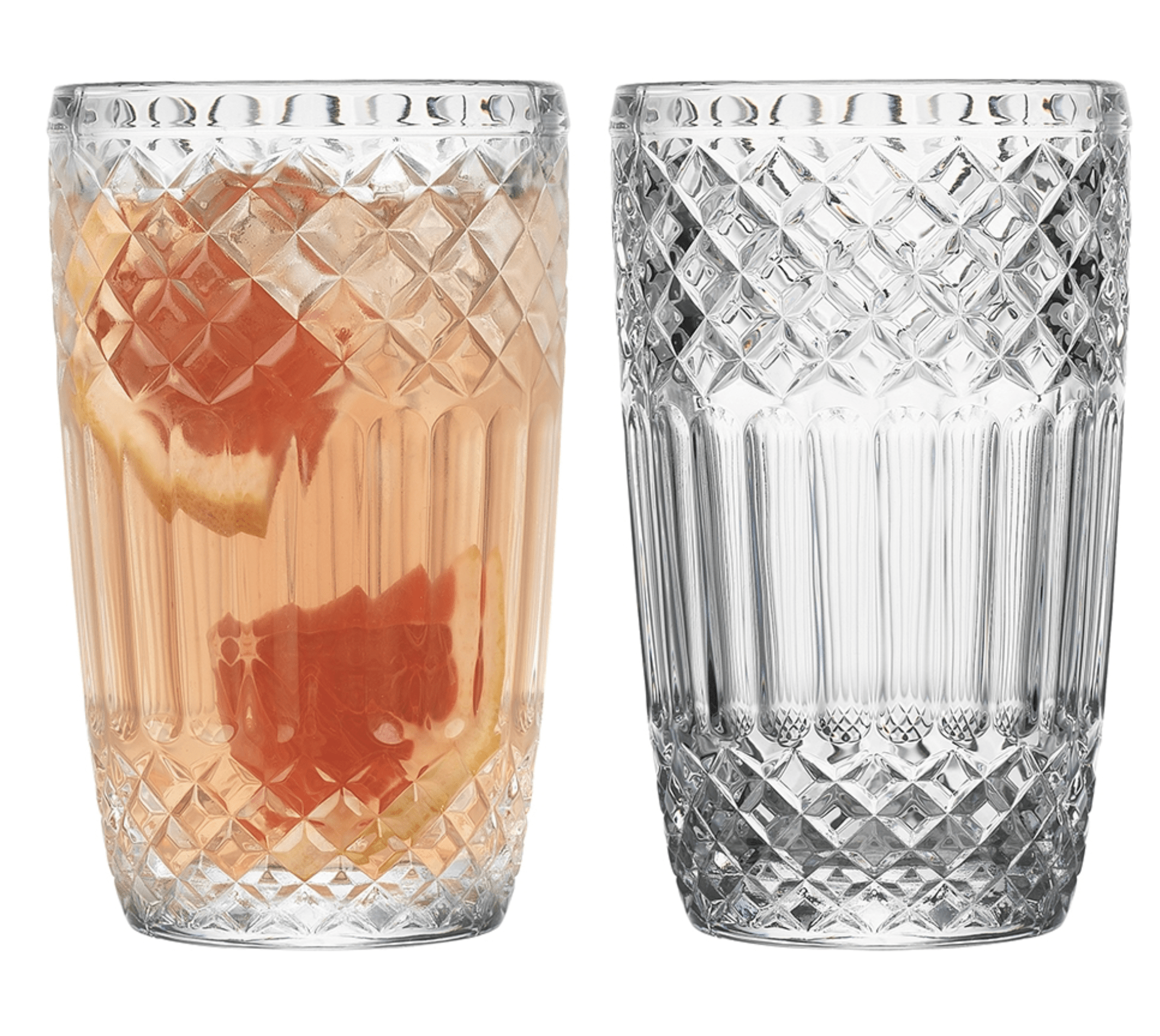 Haven & Space Berry GLASSWARE Honfleur Glass Range S/4