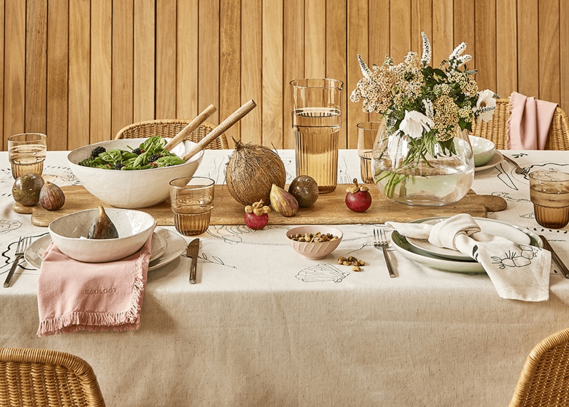 Haven & Space Berry KITCHEN 100CM Drift Long Serve Board