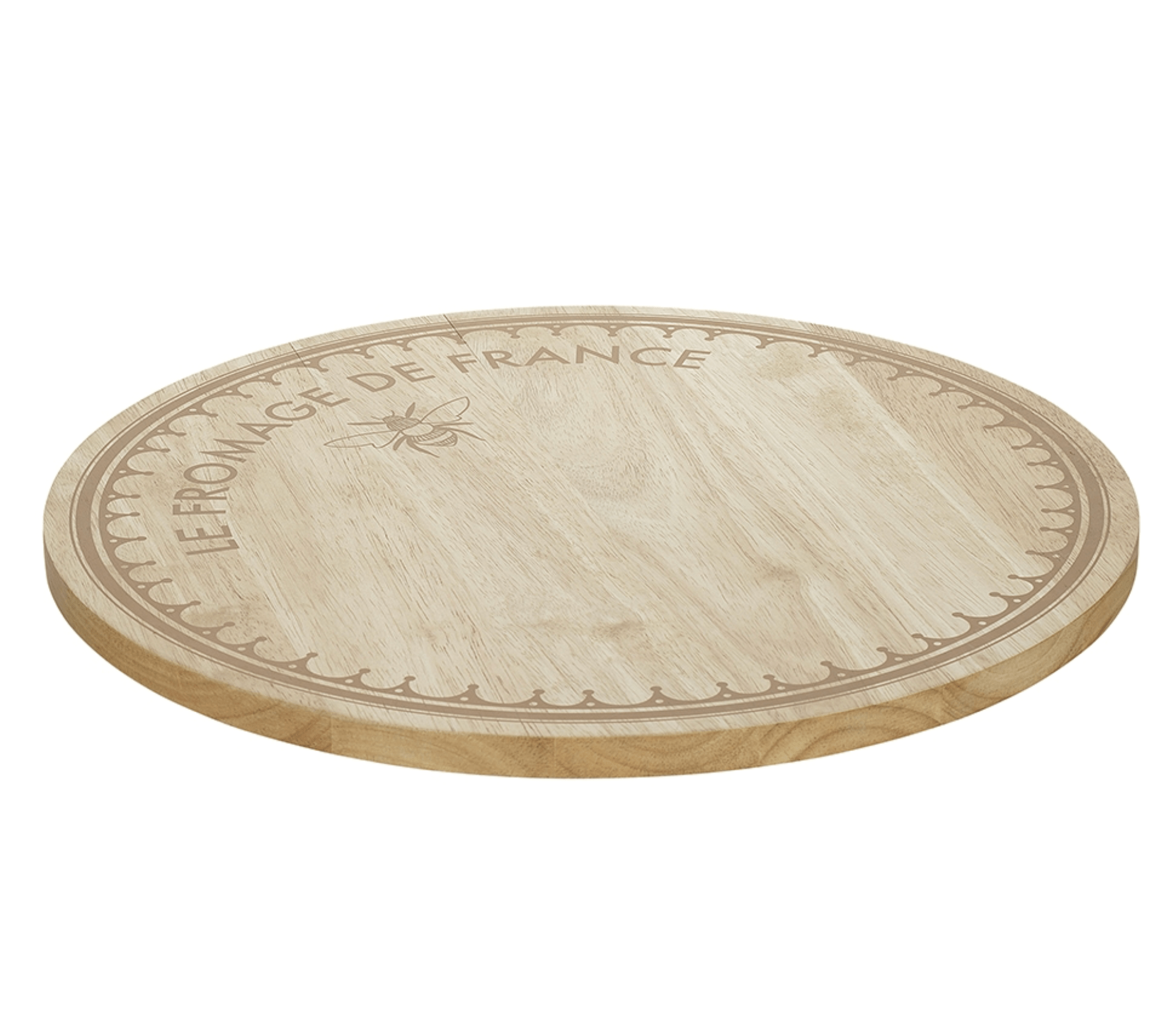 Haven & Space Berry KITCHEN 40CM Le Fromage Round Wooden cheese Board
