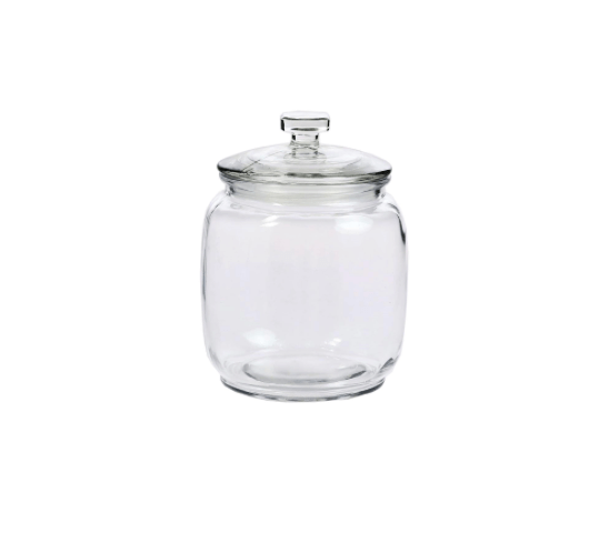 Haven & Space Berry KITCHEN 940ml Glass Cookie Jar