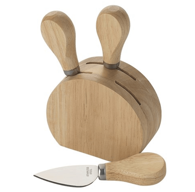 Haven & Space Berry KITCHEN Bon Appetit 4pc Cheese Set