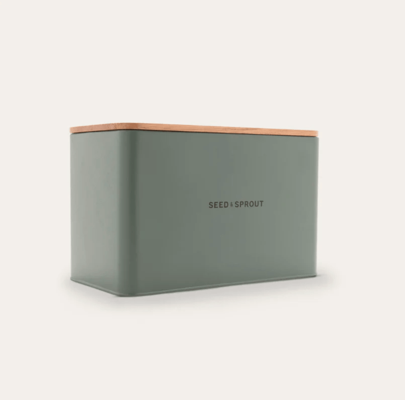 Haven & Space Berry KITCHEN Bread Box | Eucalyptus