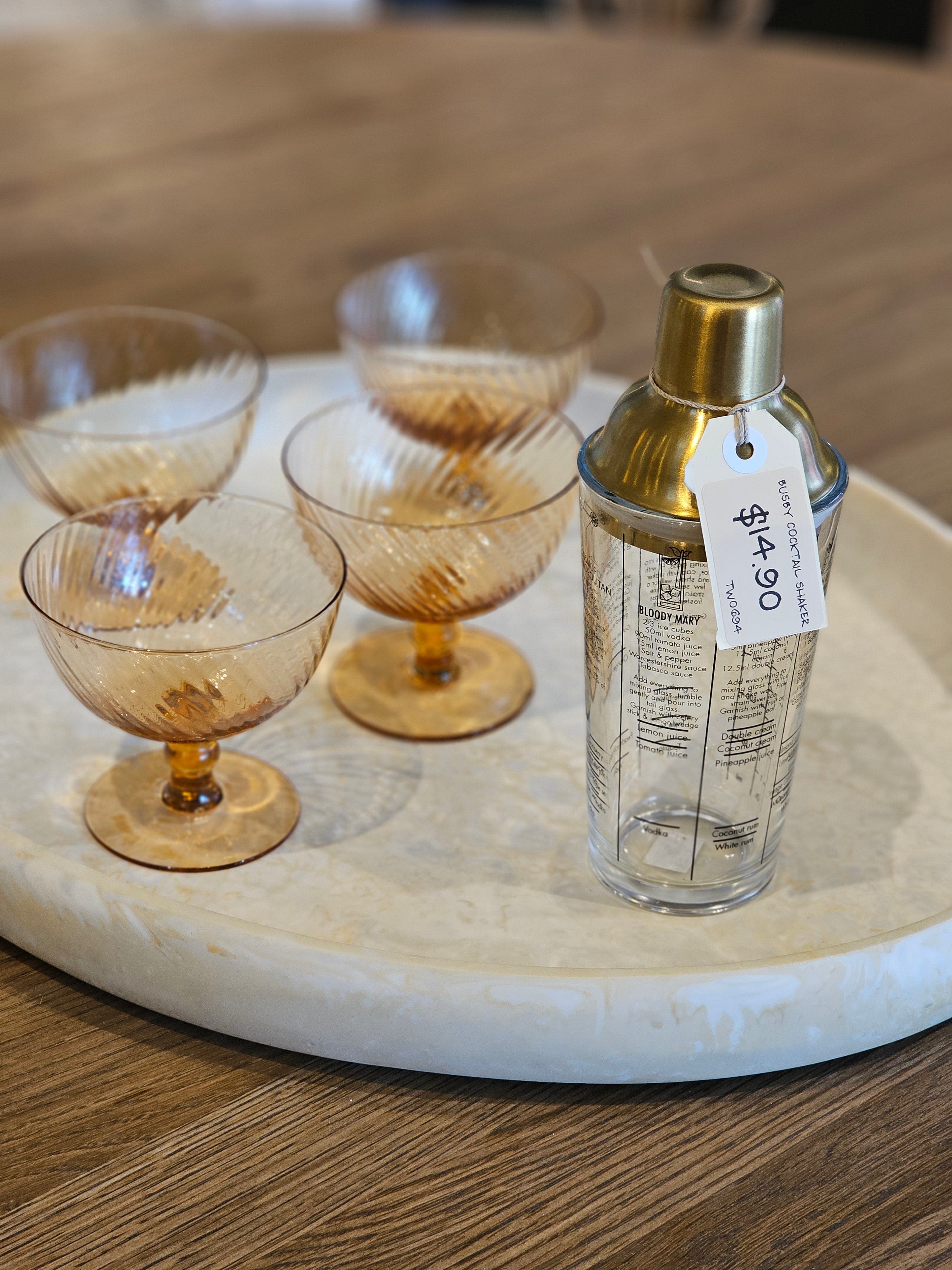 Haven & Space Berry KITCHEN Busby Cocktail Shaker