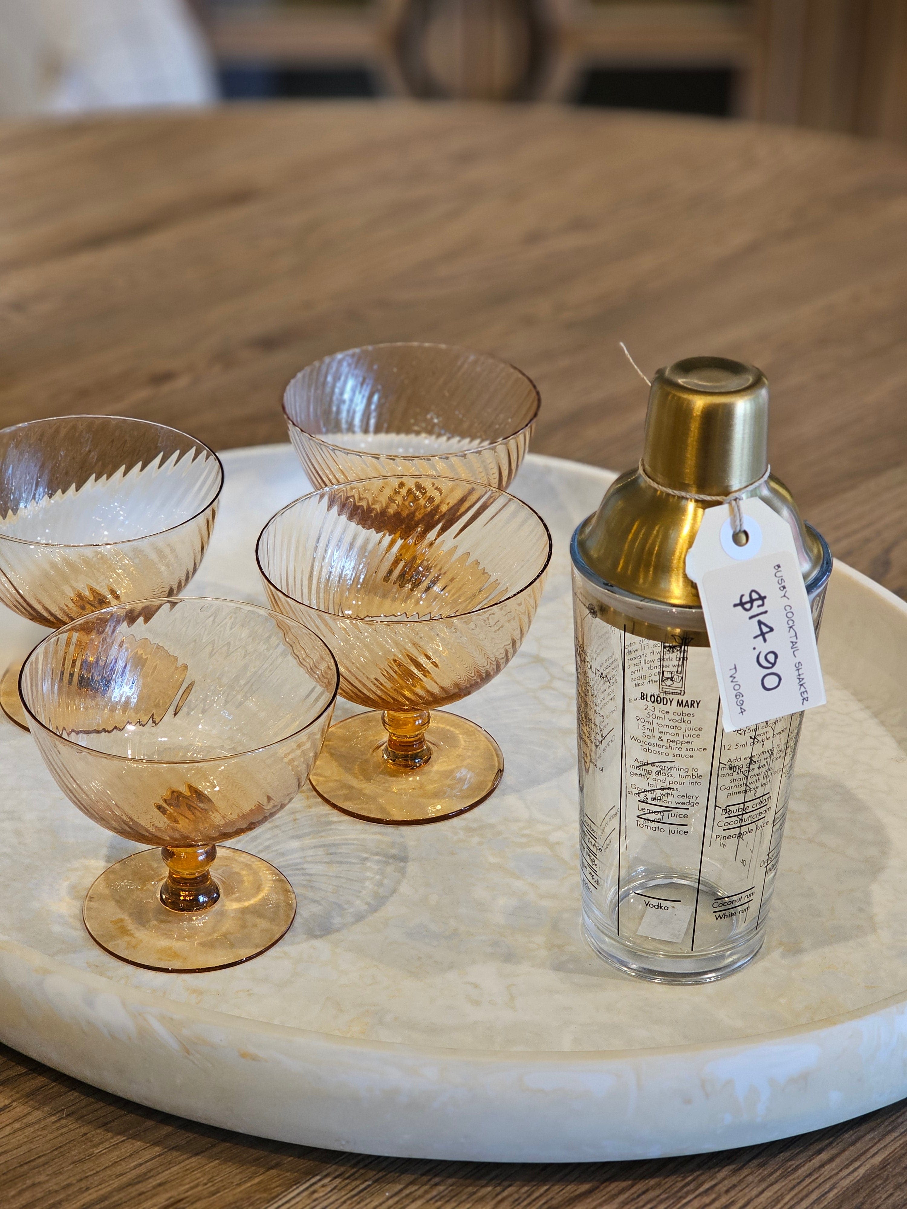 Haven & Space Berry KITCHEN Busby Cocktail Shaker