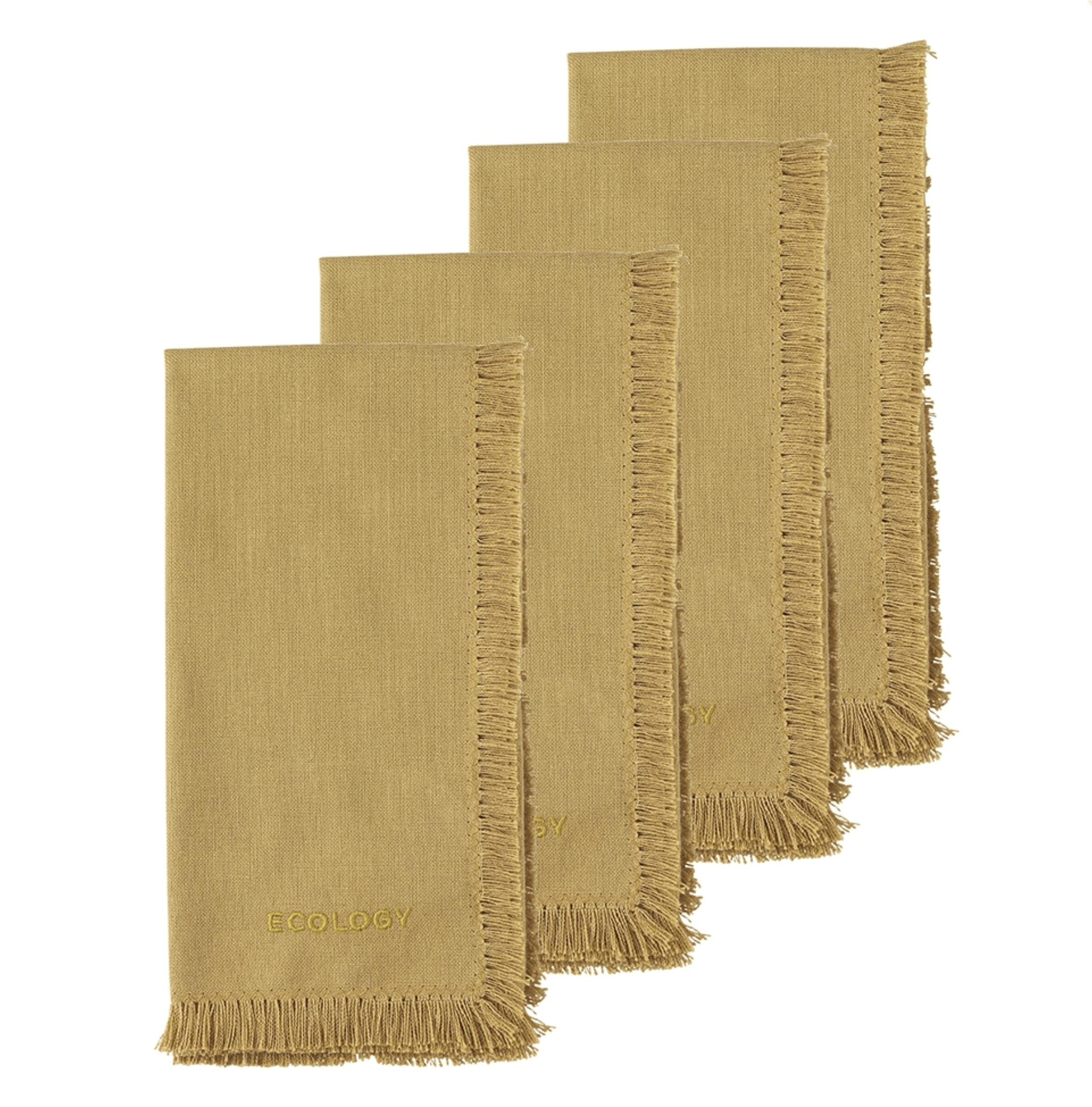 Haven & Space Berry KITCHEN Cotton Napkin S/4 Dijon Cotton Table Napery