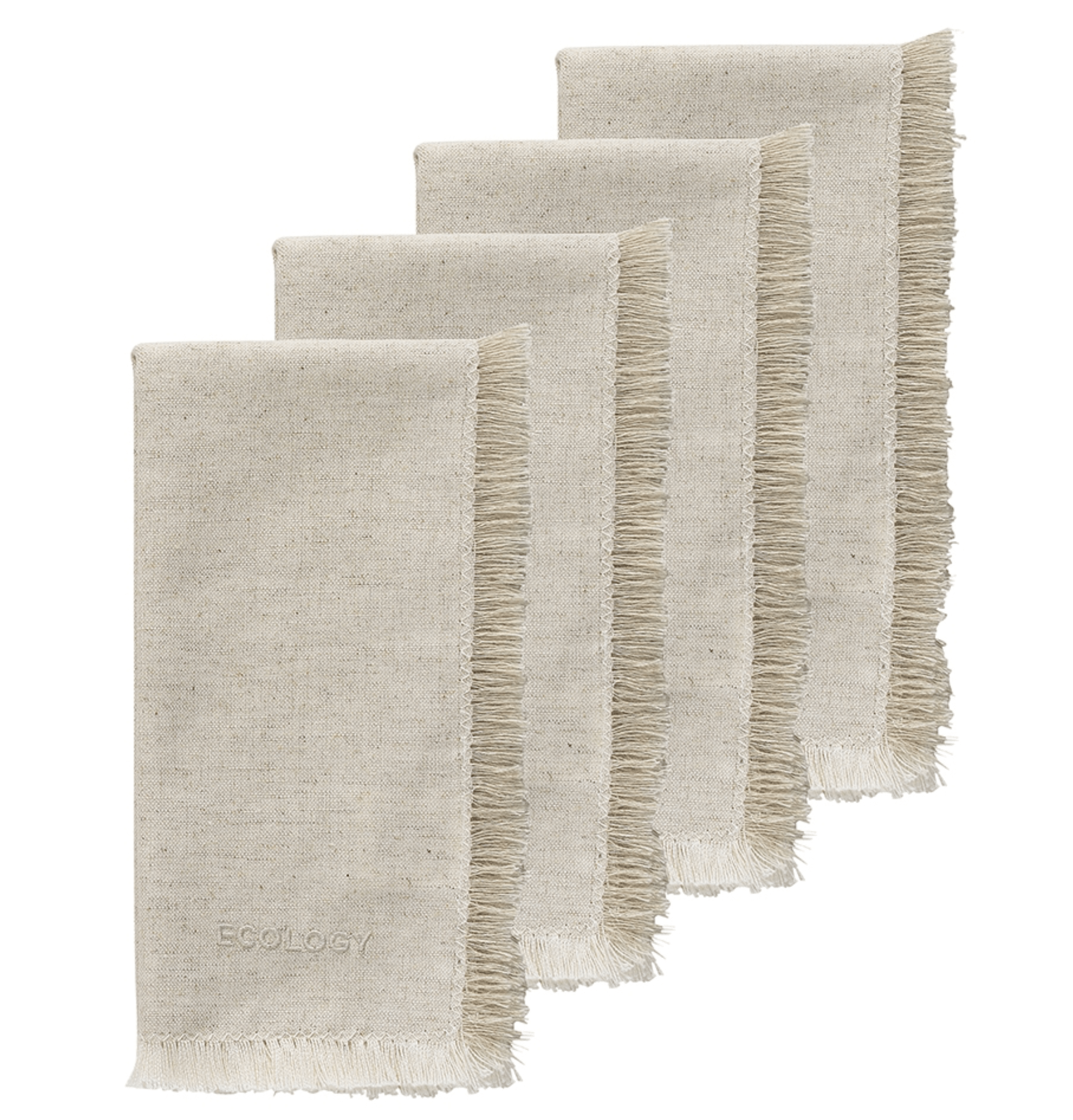 Haven & Space Berry KITCHEN Cotton Napkin S/4 Flax Cotton Table Napery