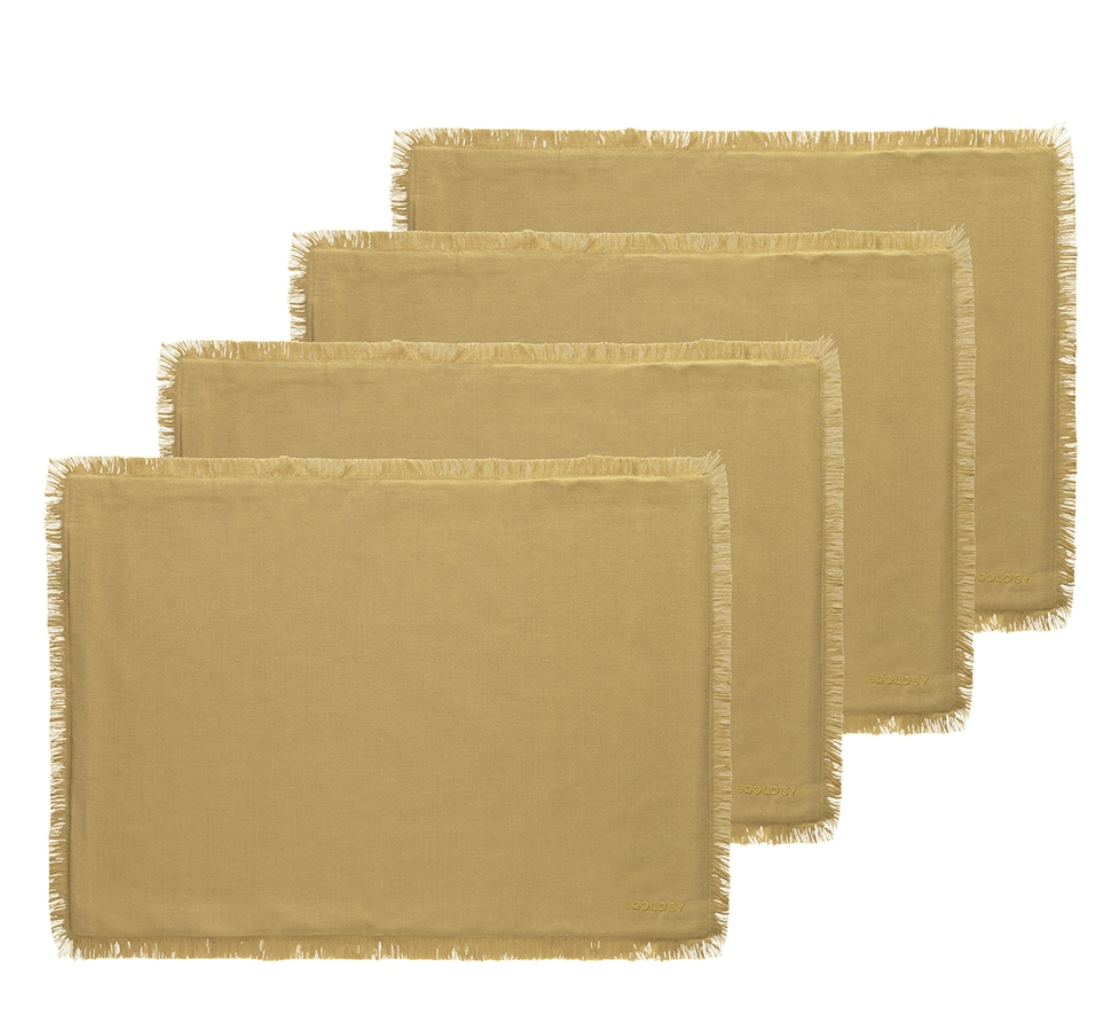 Haven & Space Berry KITCHEN Cotton Placemat S/4 Dijon Cotton Table Napery