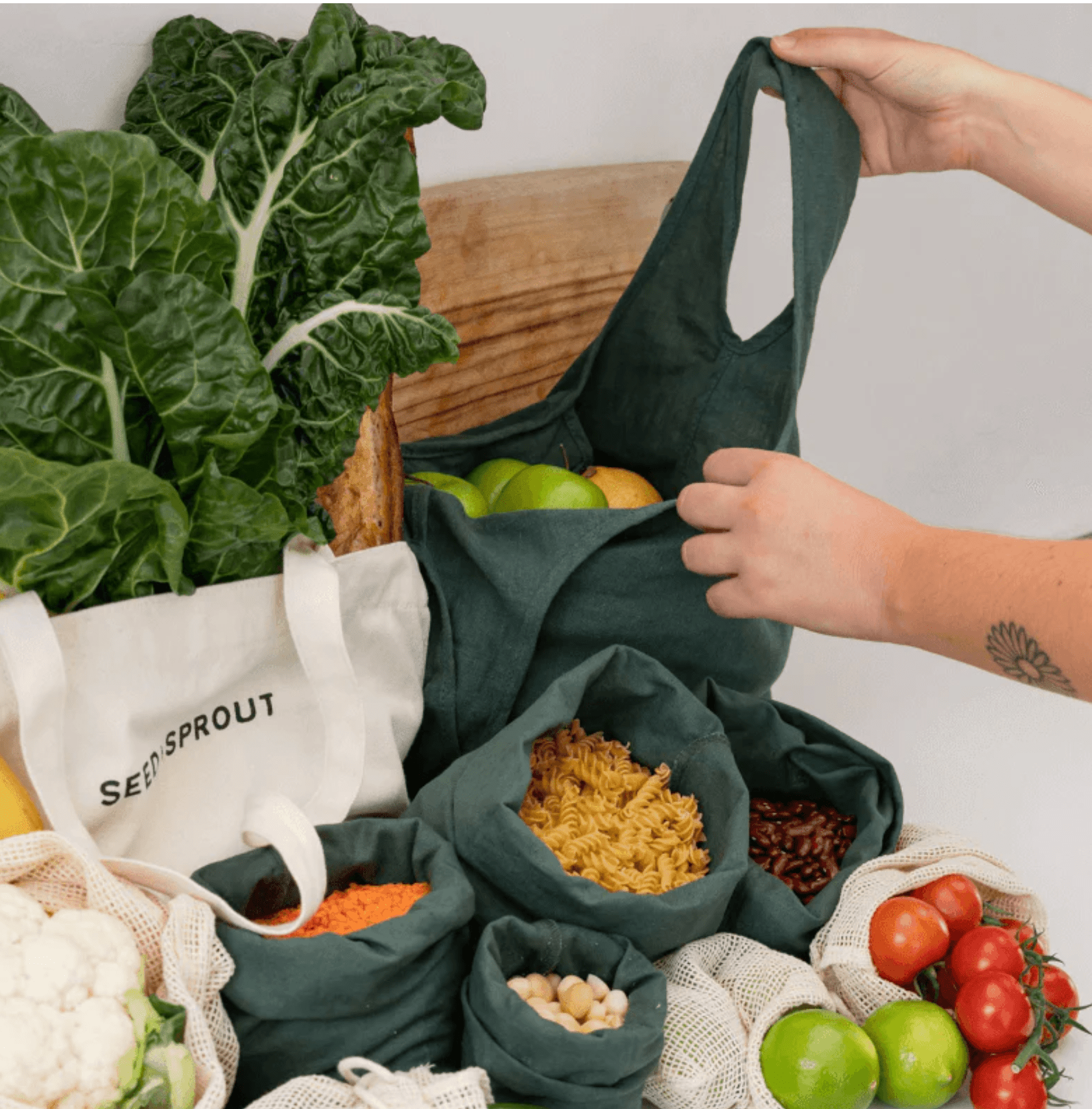 Haven & Space Berry KITCHEN Farmers Market Set