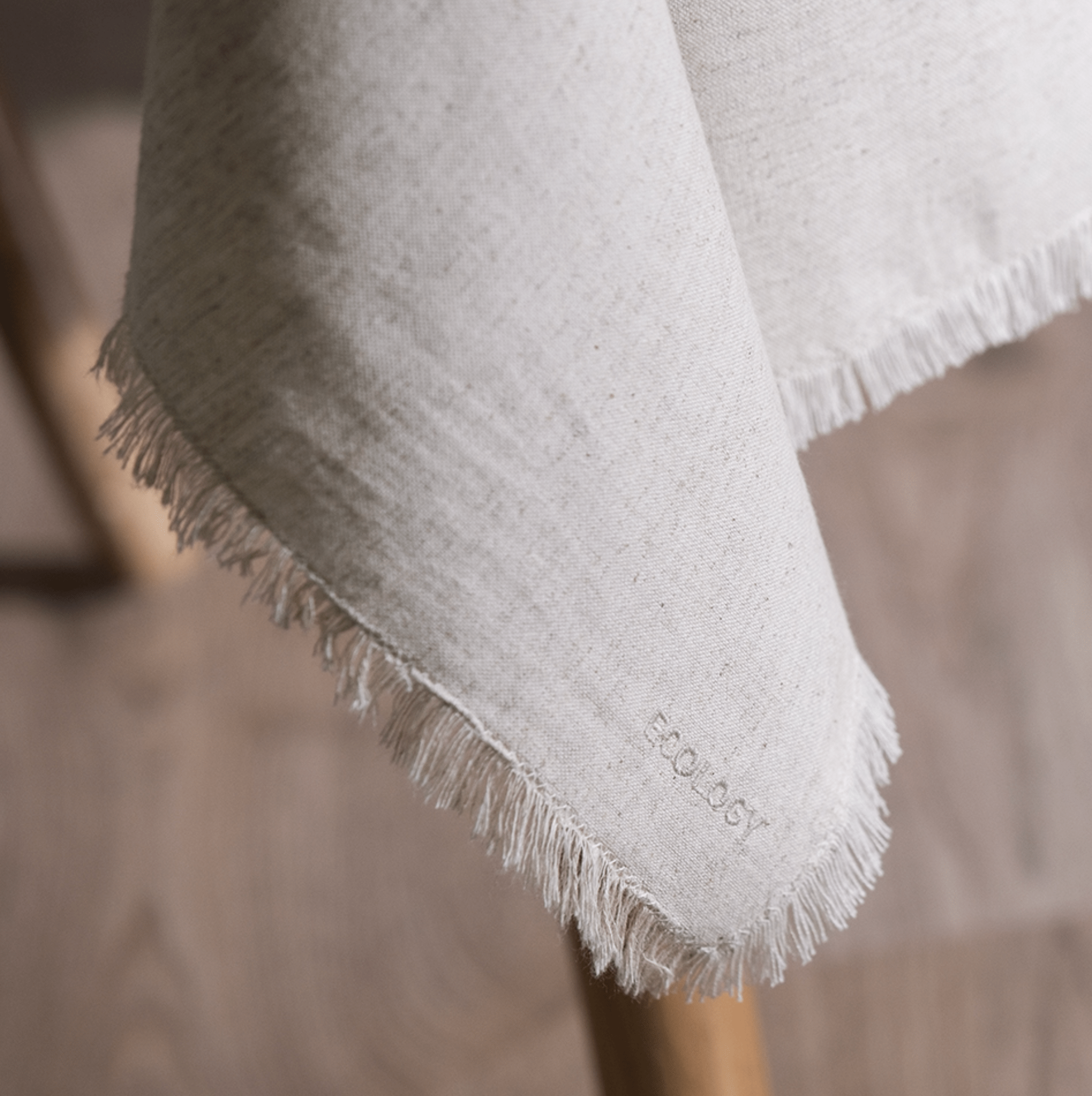 Haven & Space Berry KITCHEN Flax Cotton Table Napery