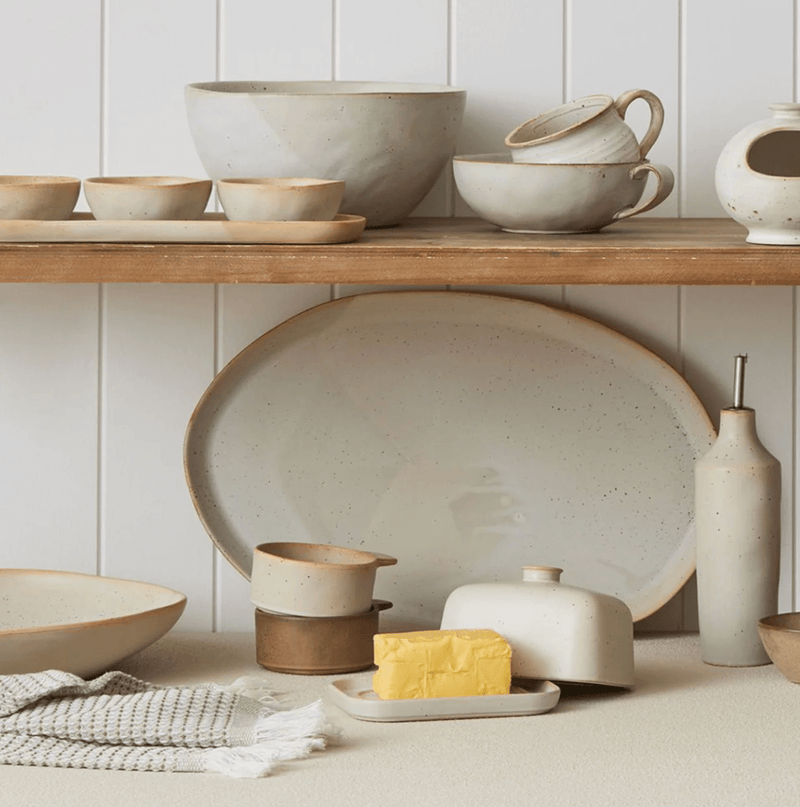 Haven & Space Berry KITCHEN Francis Butter Dish