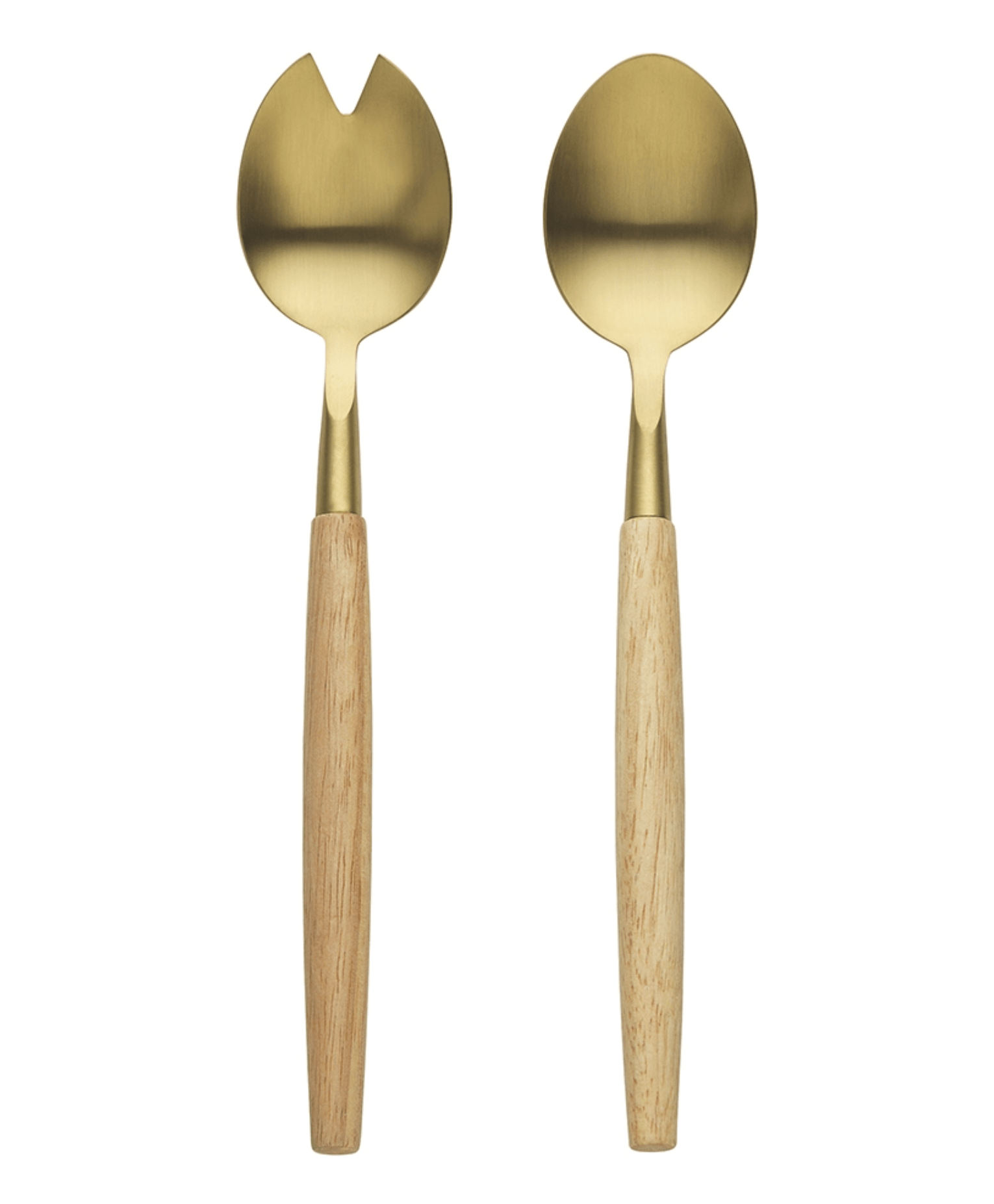Haven & Space Berry KITCHEN Gold Alto 2pc Salad Server Set