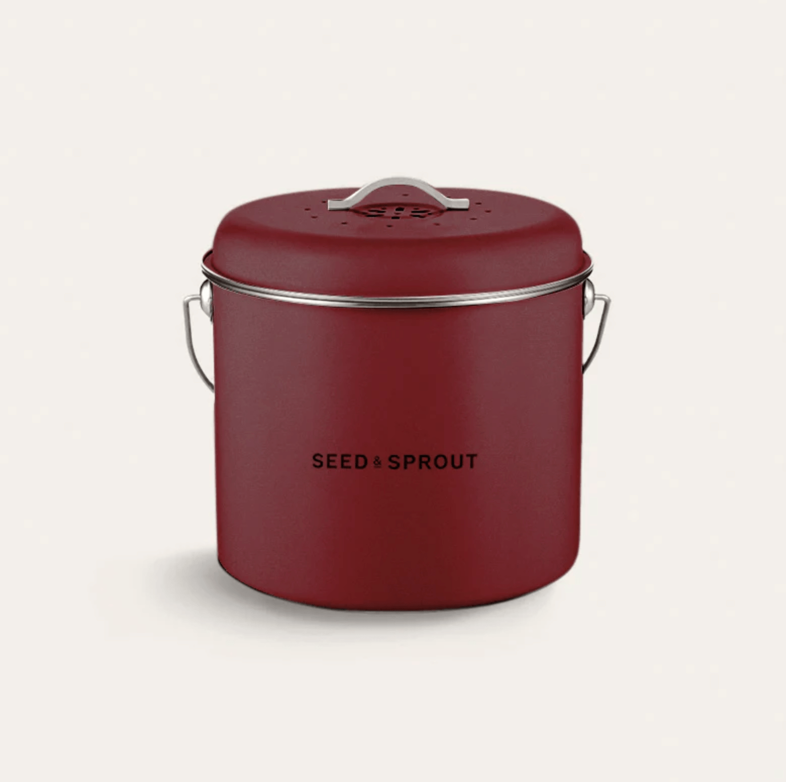 Haven & Space Berry KITCHEN Kitchen Compost Bin | Mulberry
