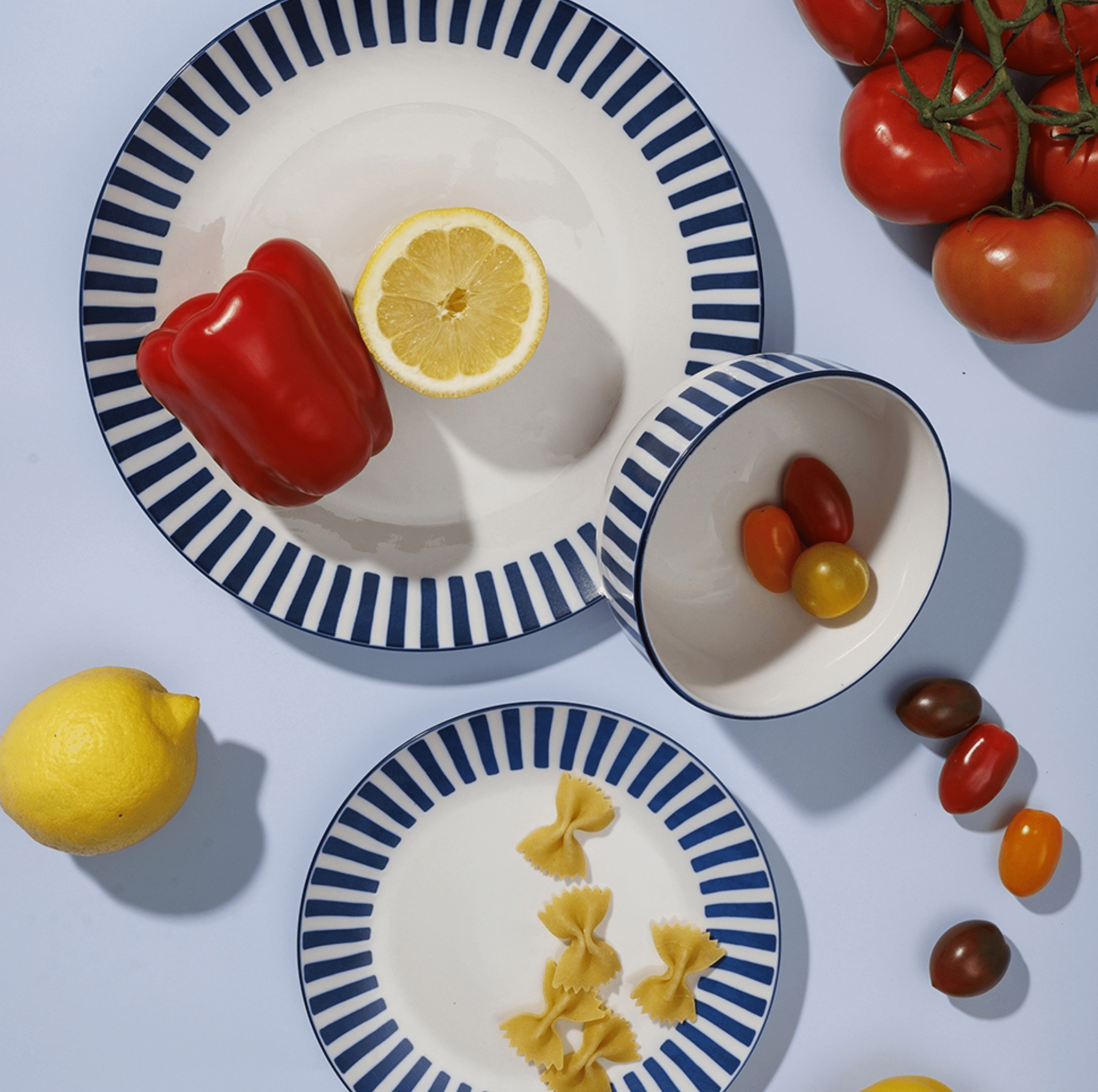 Haven & Space Berry KITCHEN Lido 12pce Dinner Set