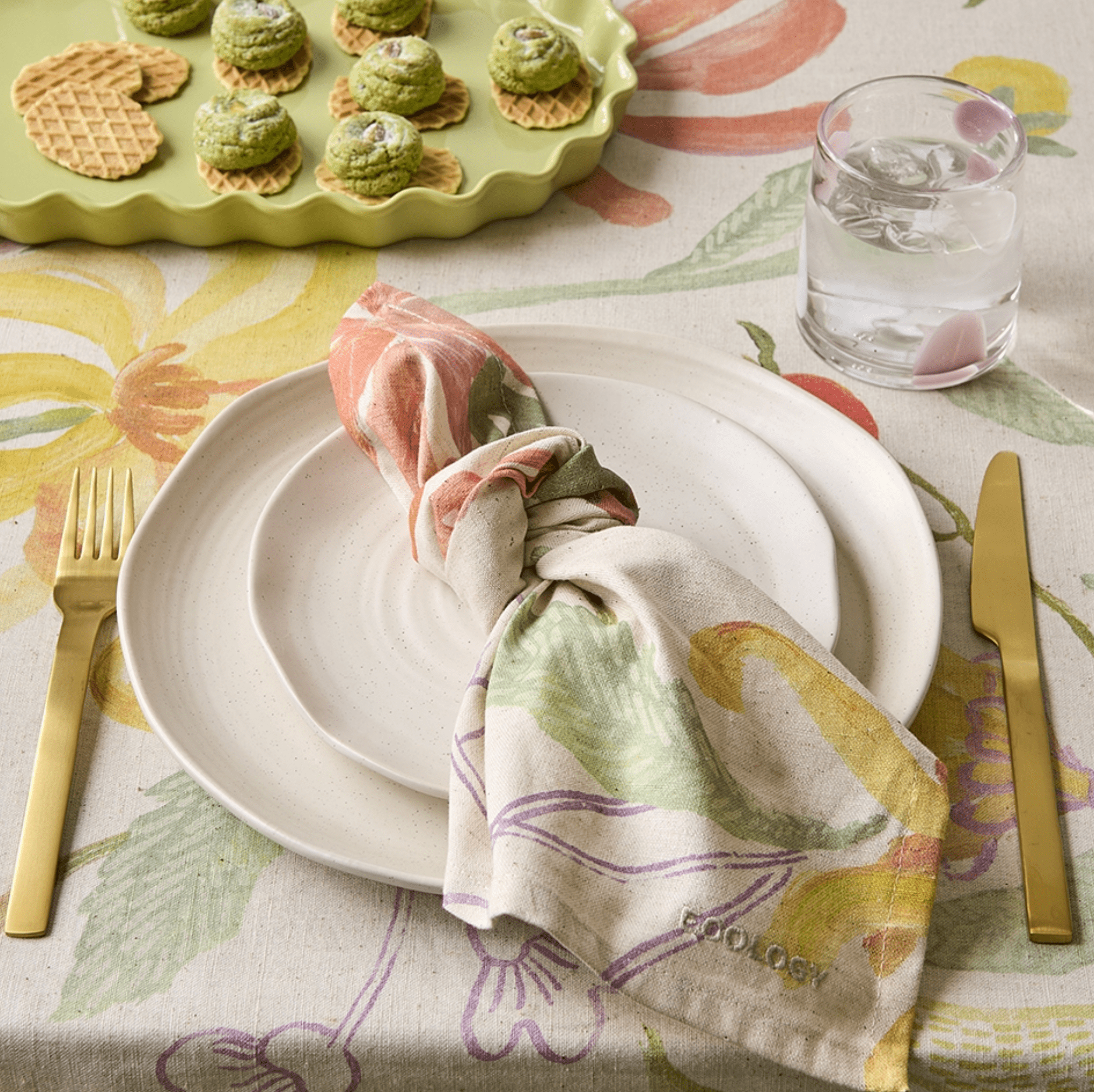 Haven & Space Berry KITCHEN Midsummer Cotton Napkin | Set of 4